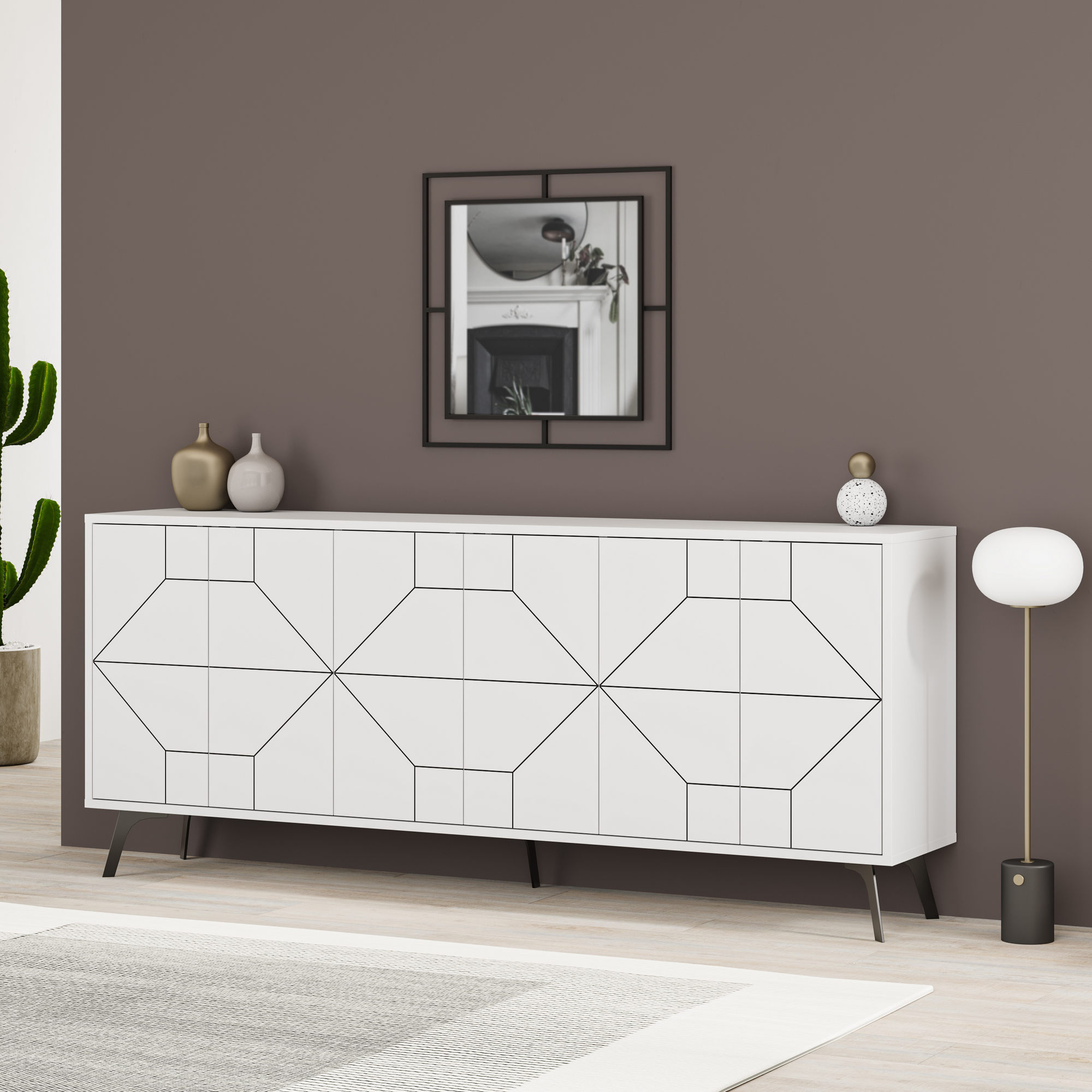 Dune Sideboard Weiß