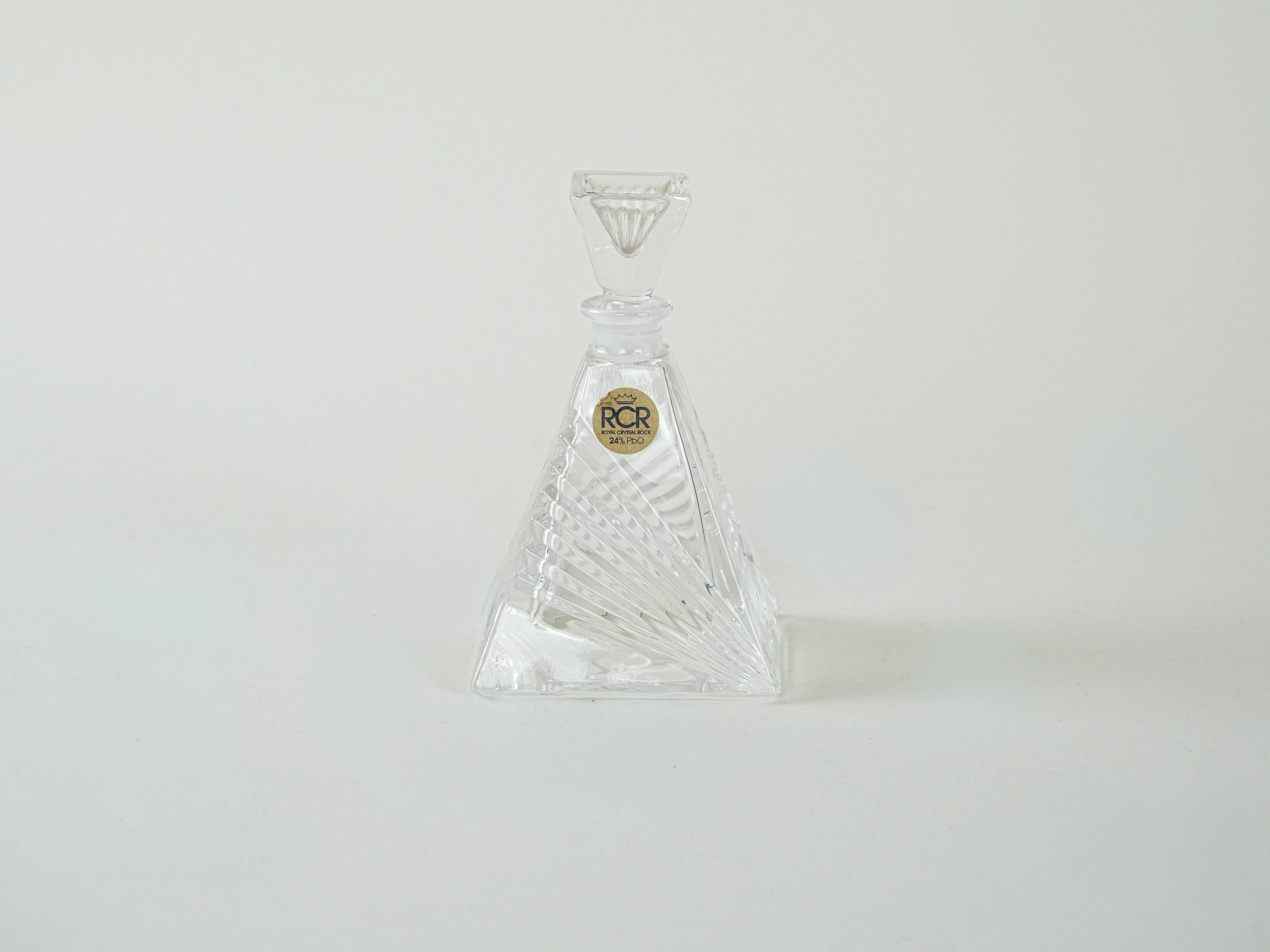 Glass carafe Transparent 1970s