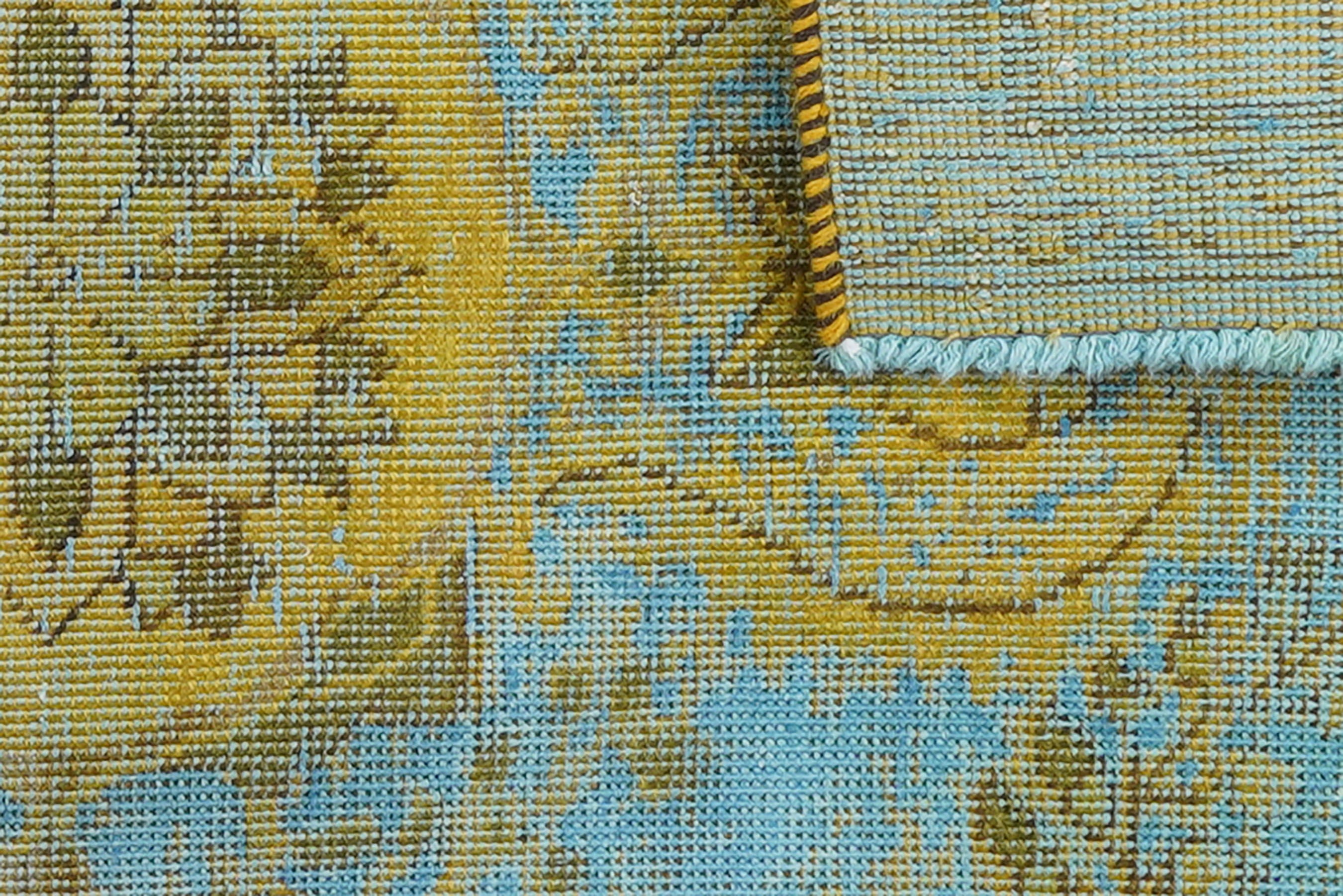 Vintage Teppich Grün