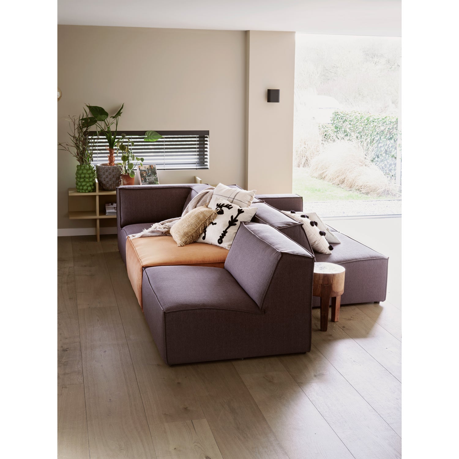 Jana Beistelltisch Holz Gelb