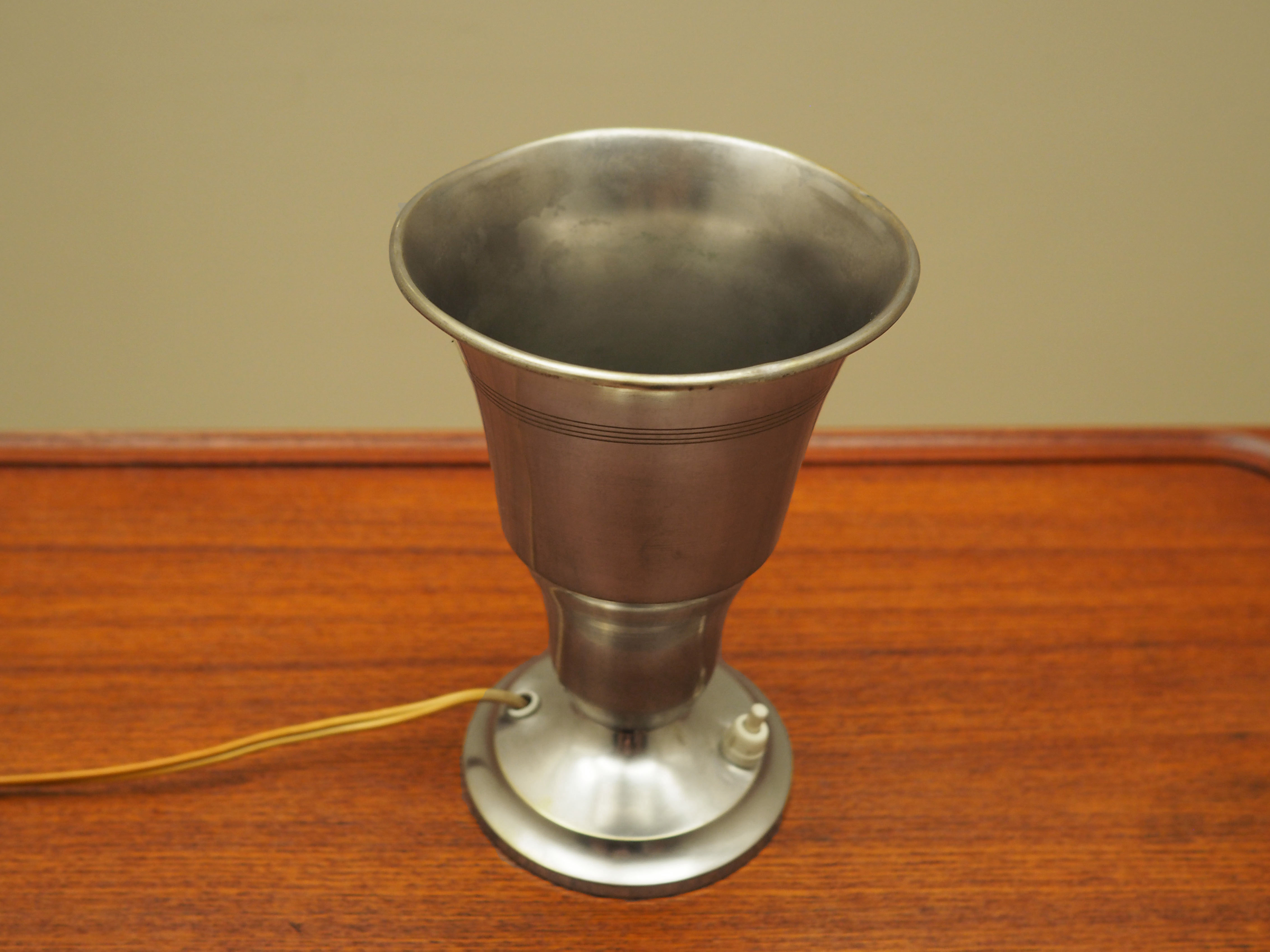 Tischlampe Metall 1950er Jahre