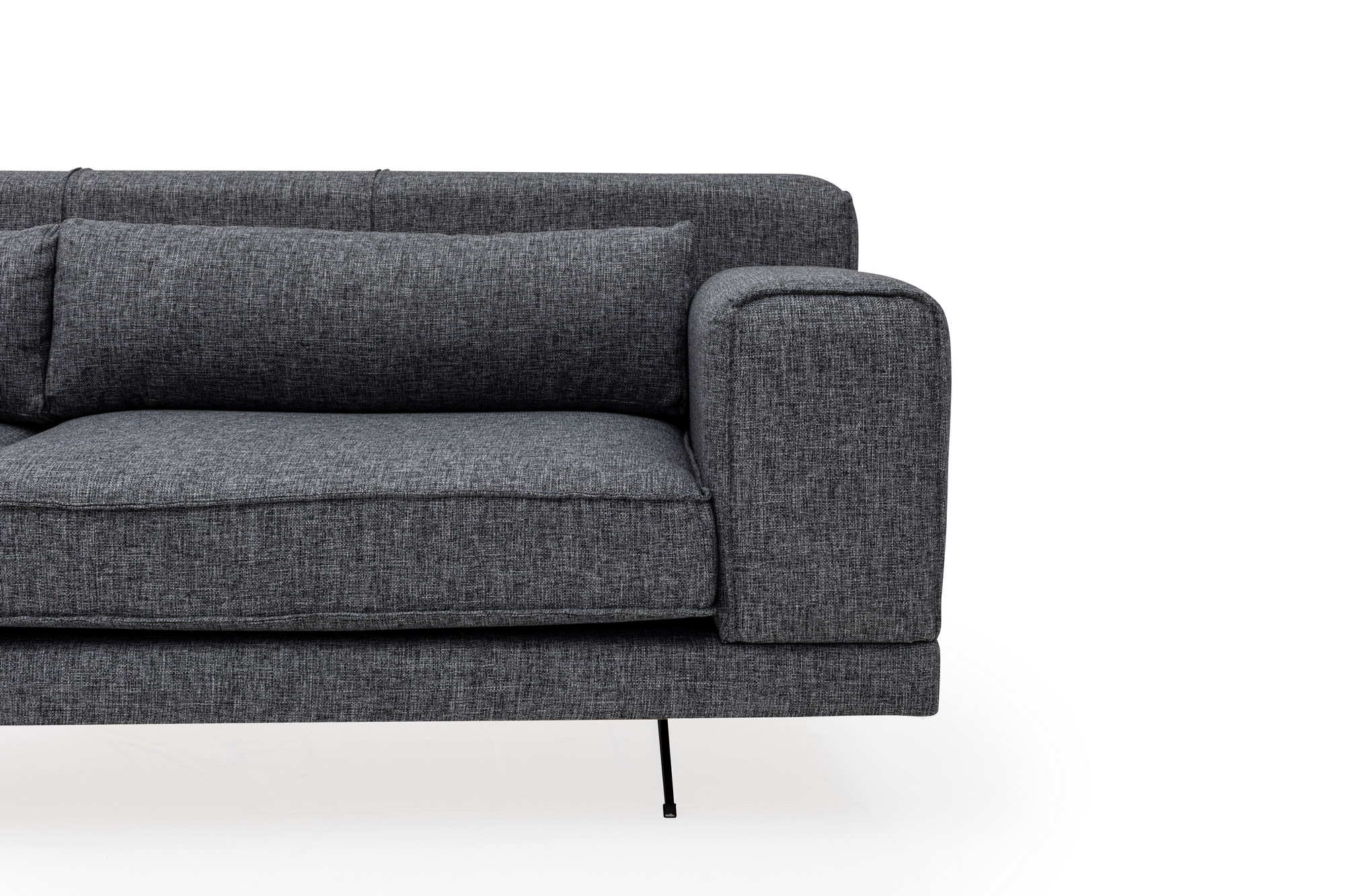 Jivago Ecksofa Links Grau