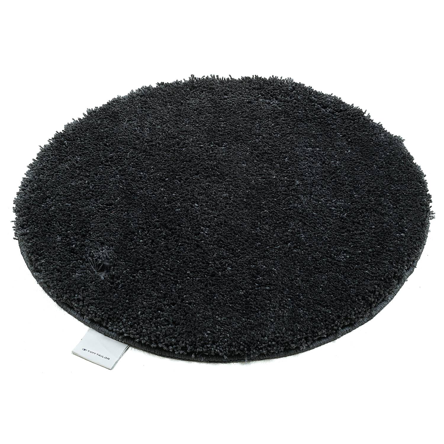 Cozy Bath Uni Badvorleger Anthrazit Ø 60cm