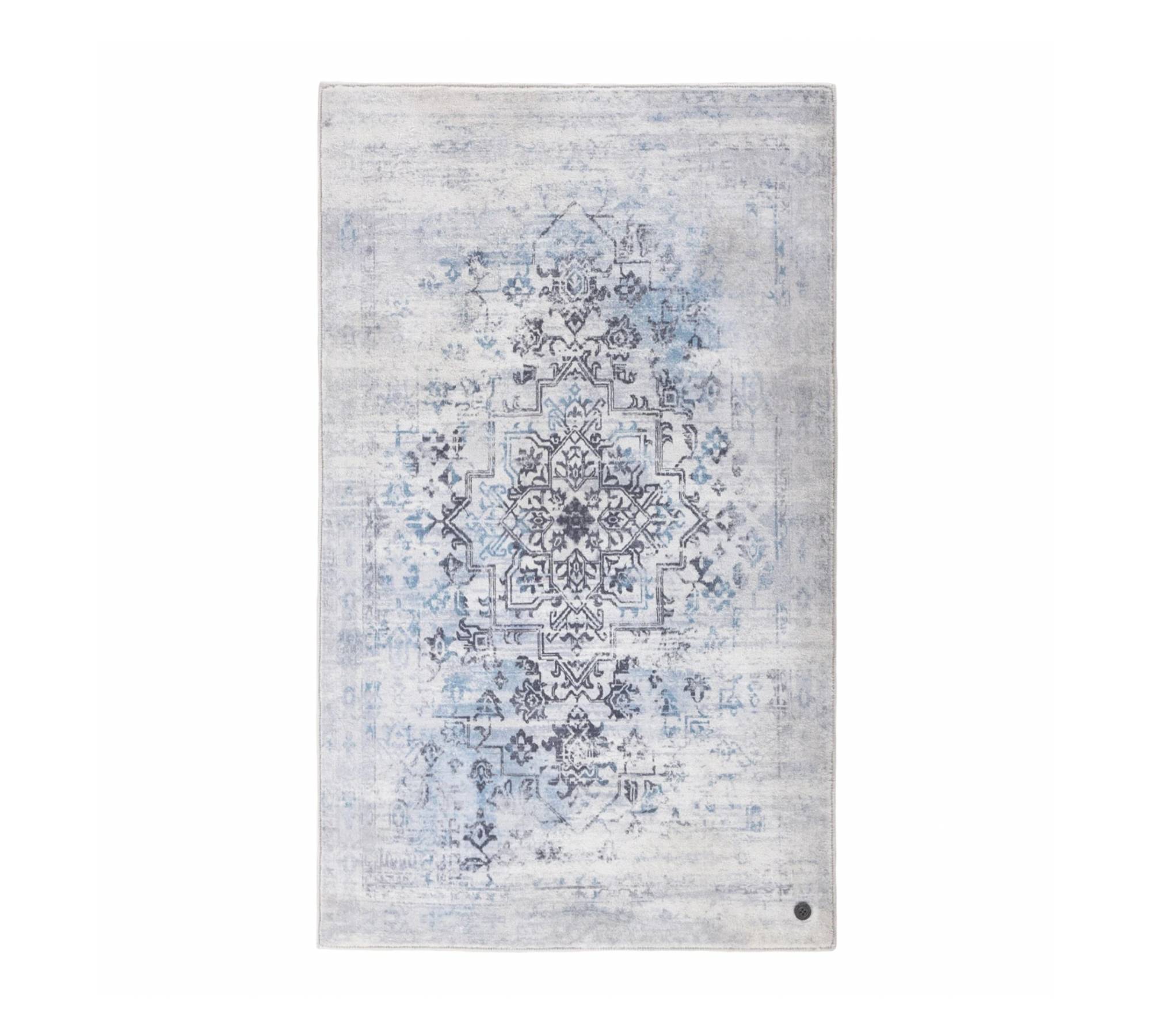 CulinaryTerra Badteppich Marmor - Super Saugfähig & Rutschfest Für Badezimmer