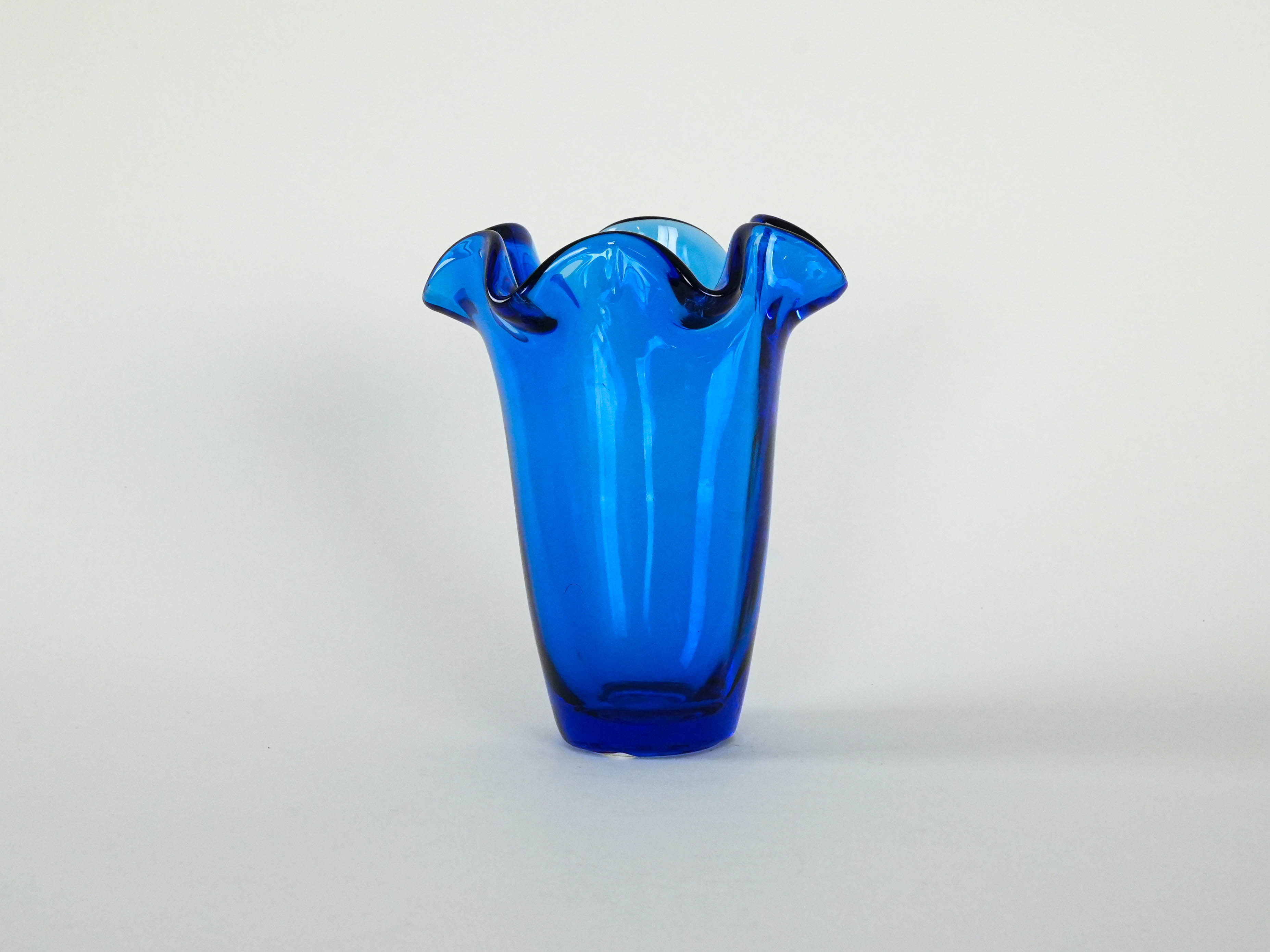 Vase Kobaltblau