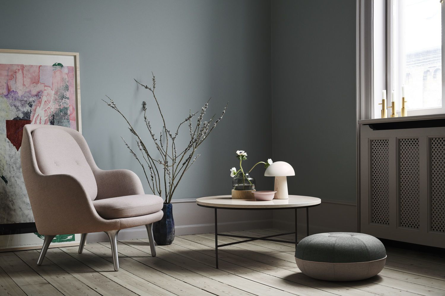 Pouf Small Grau