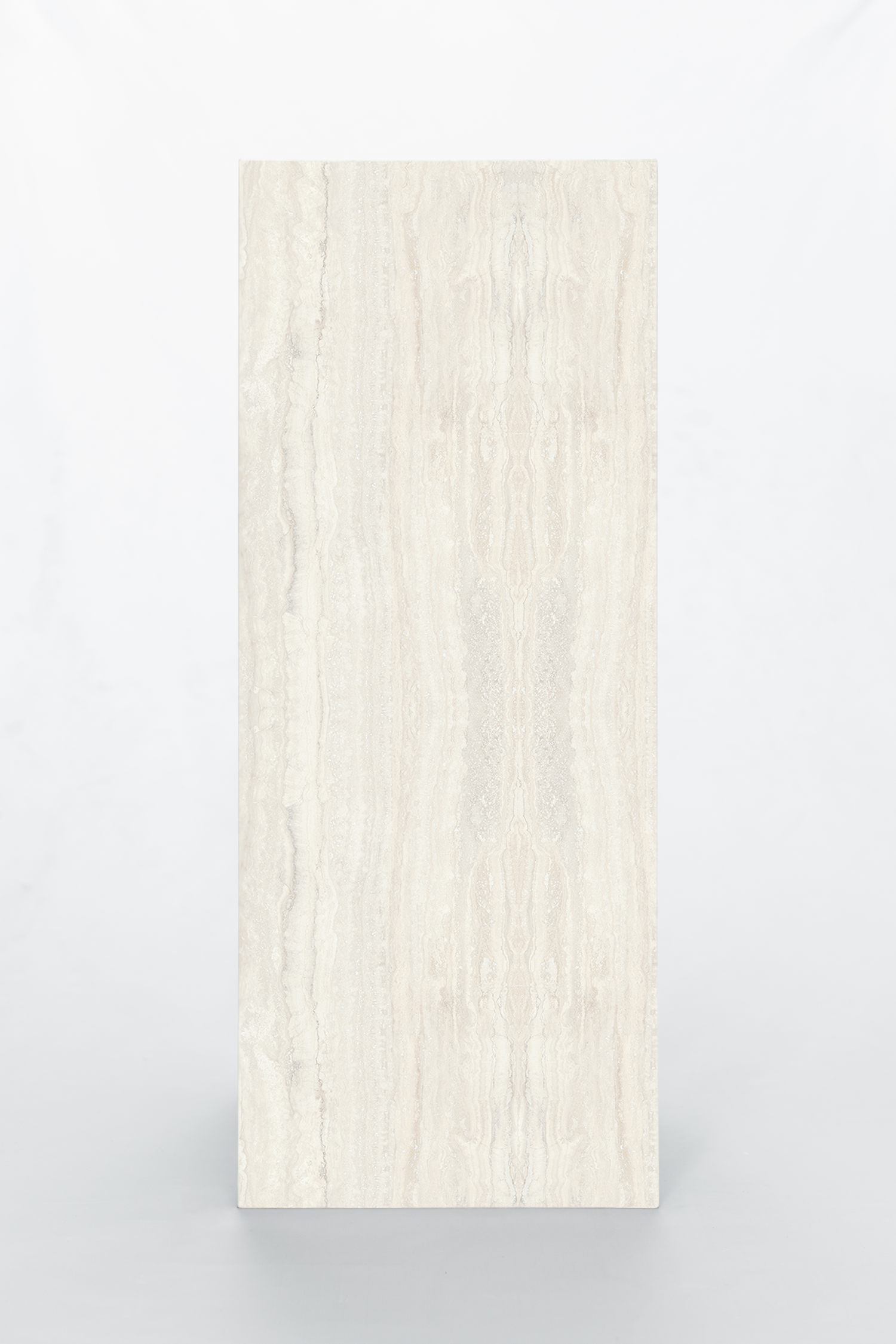 Basamento marmo travertino bianco