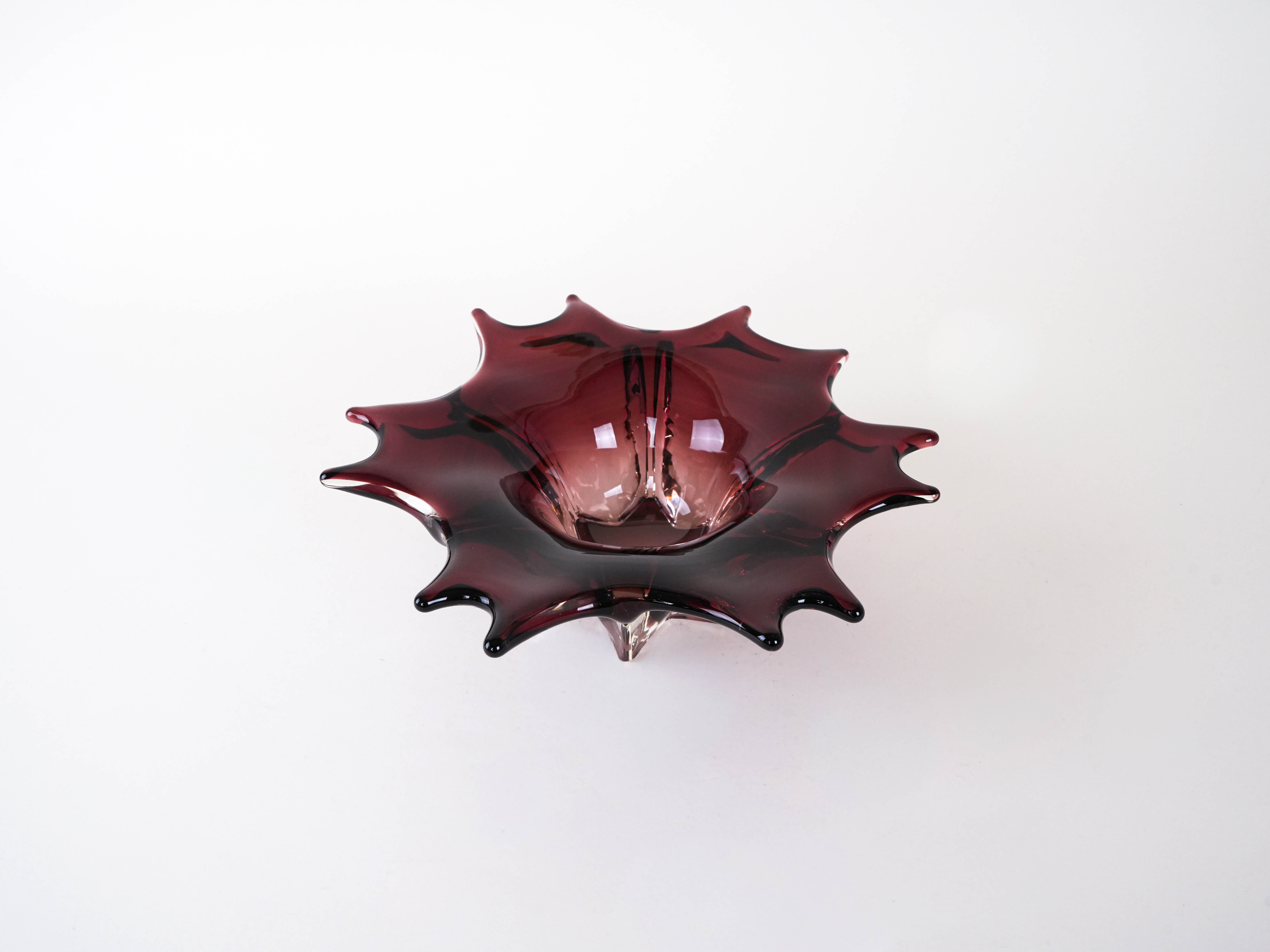 Glassplatte 1970er Jahre 