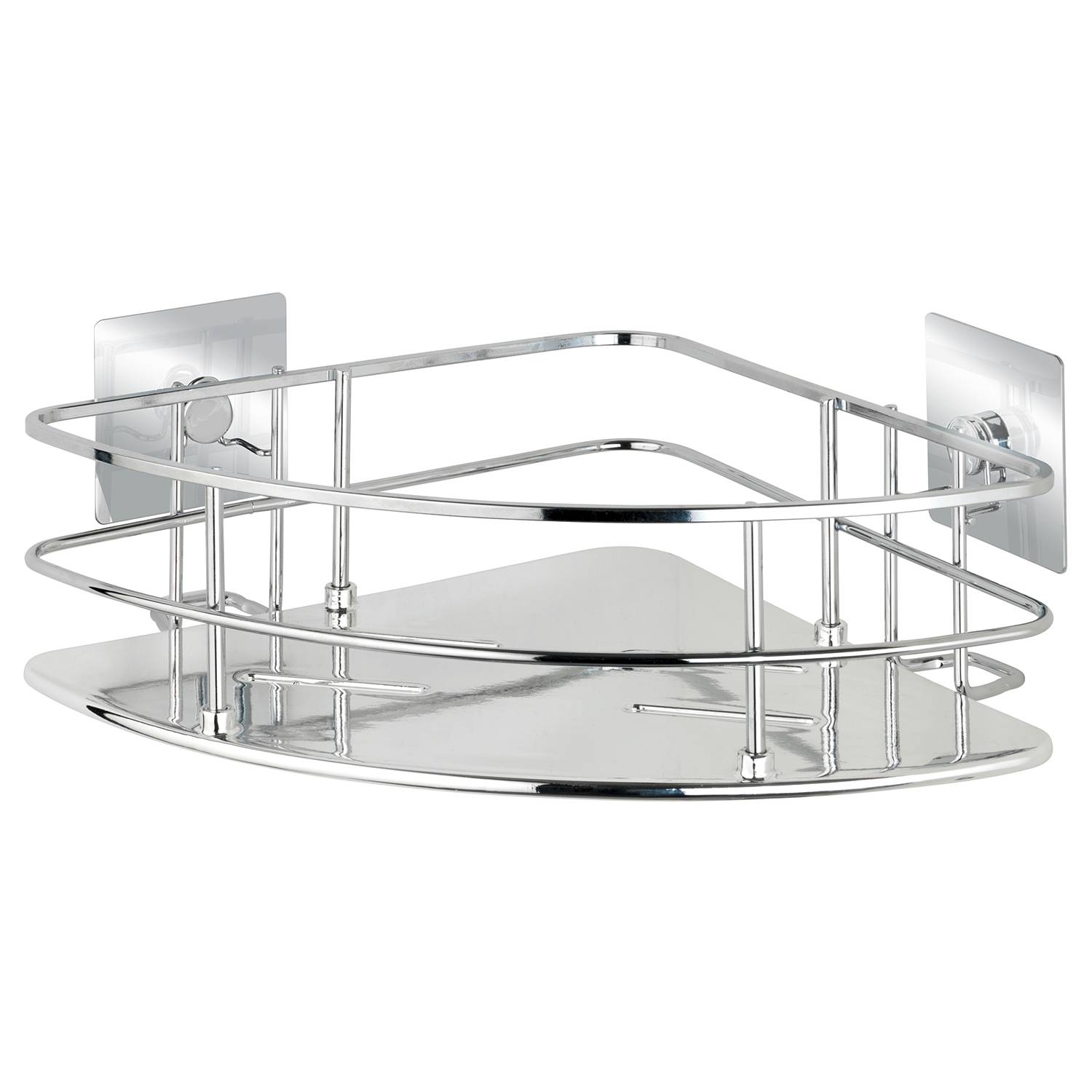 Eckablage Turbo-Loc Quadro Edelstahl Rostfrei ABS Chrom