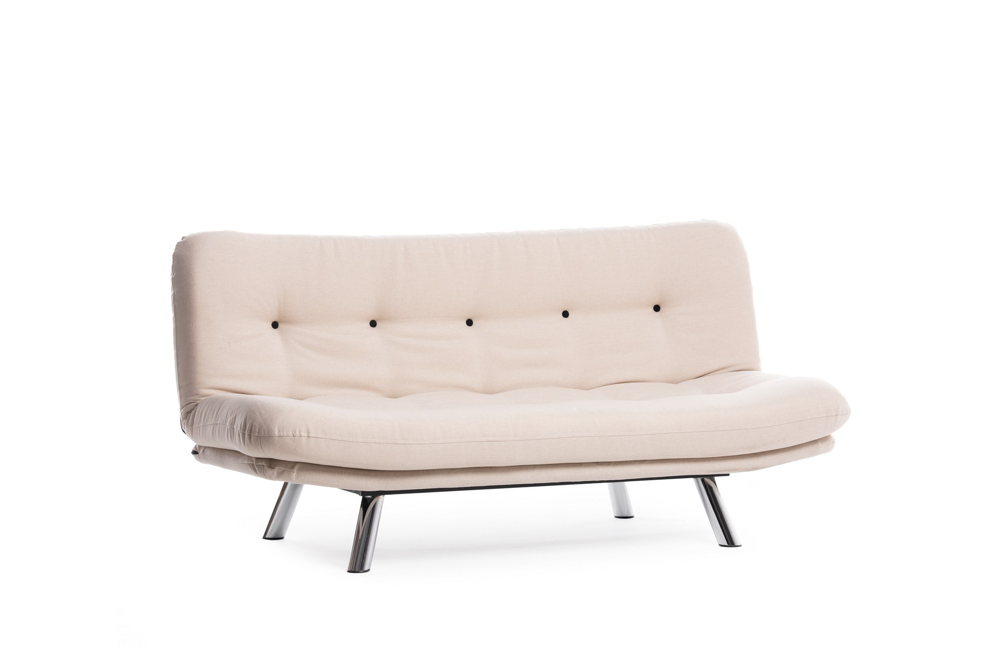 Misa Small V3 Schlafsofa 3-Sitzer Creme