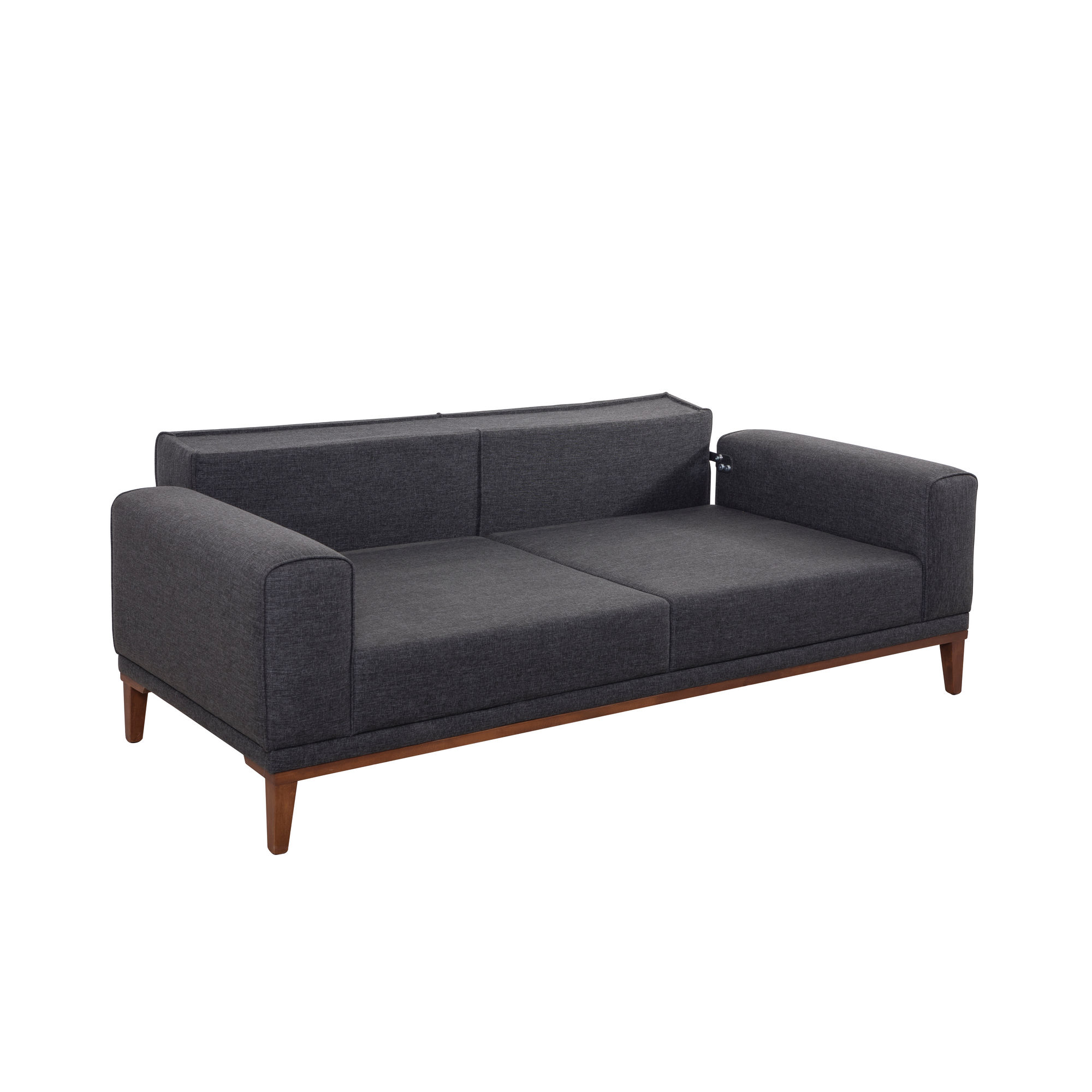 Liones 1053 Schlafsofa Set Anthrazit