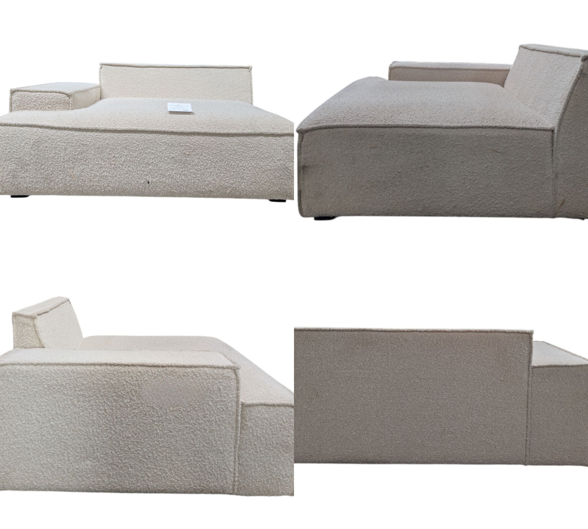 Daphne Modul 1-Sitzer Links Maya Cream