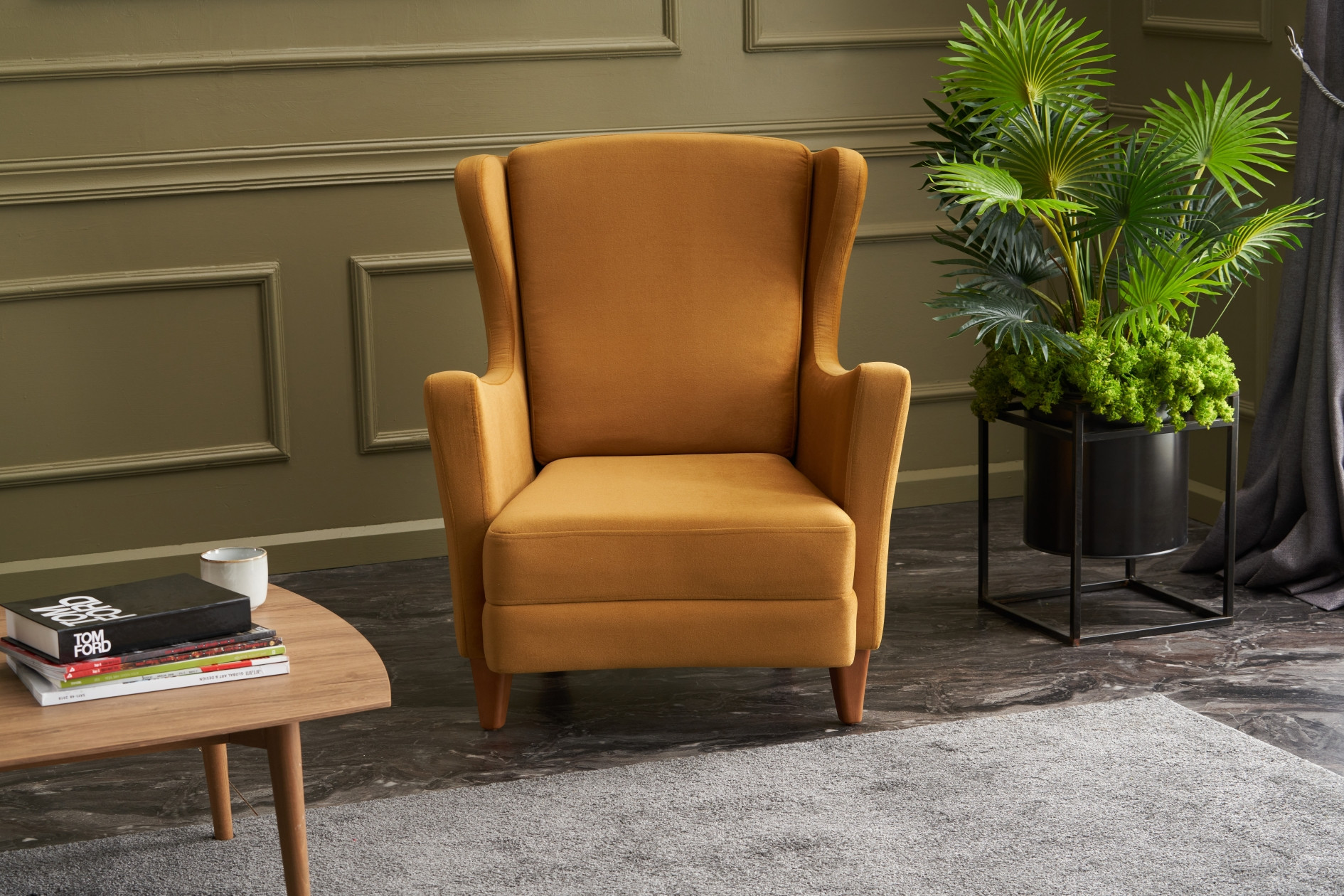 Lola Berjer Armchair Gold