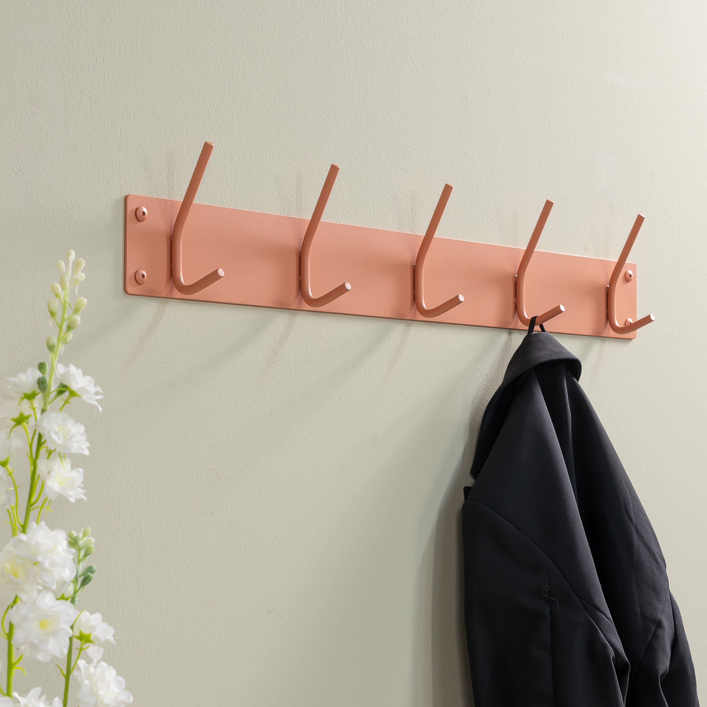 Garderobenleiste Fusion Metall Apricot Breite:70cm