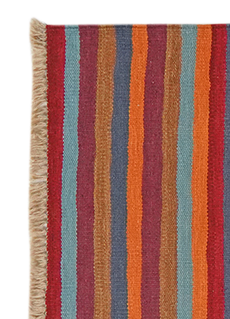 Kilim Gashgai Teppich Mehrfarbig