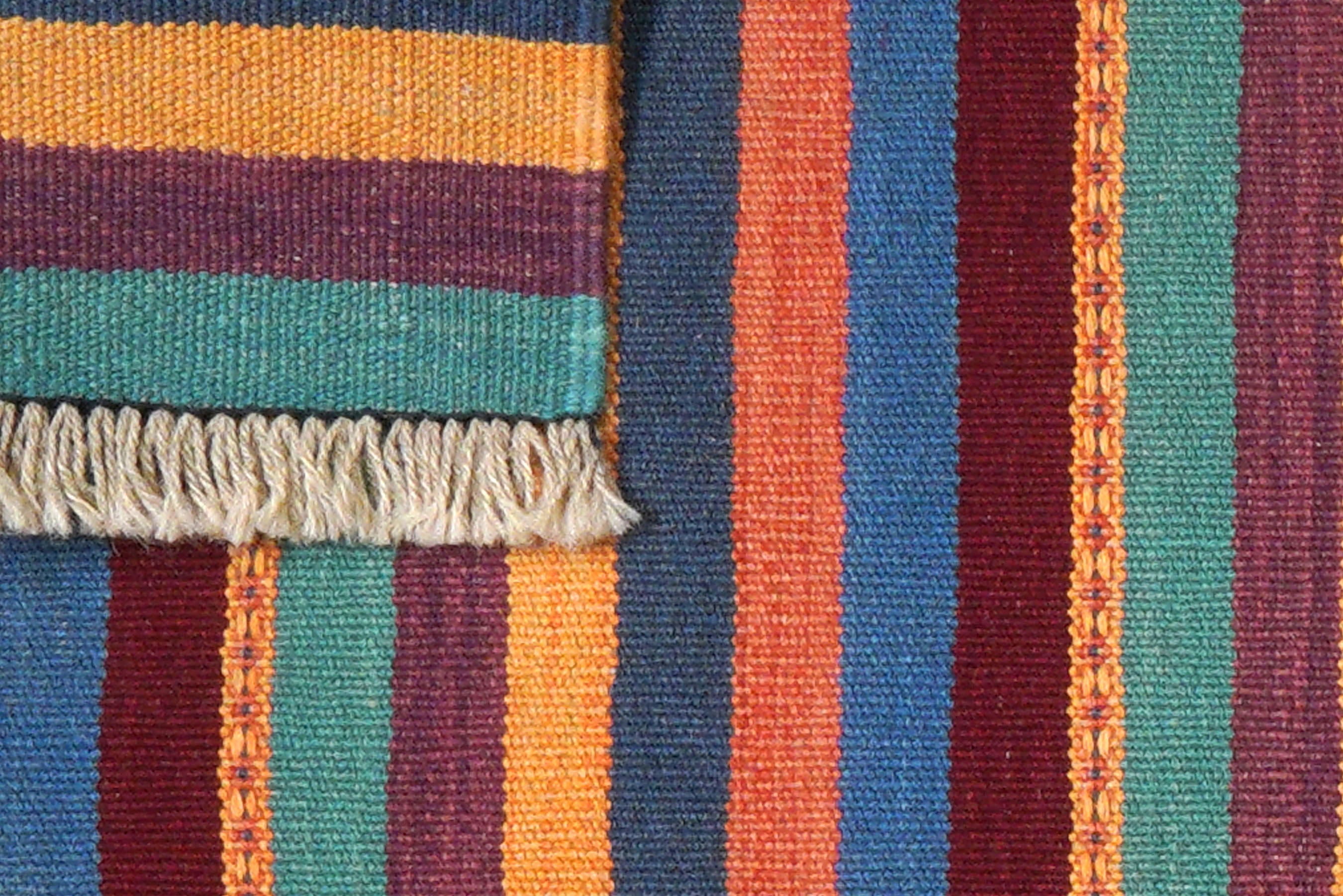 Kilim Gashgai Teppich Mehrfarbig
