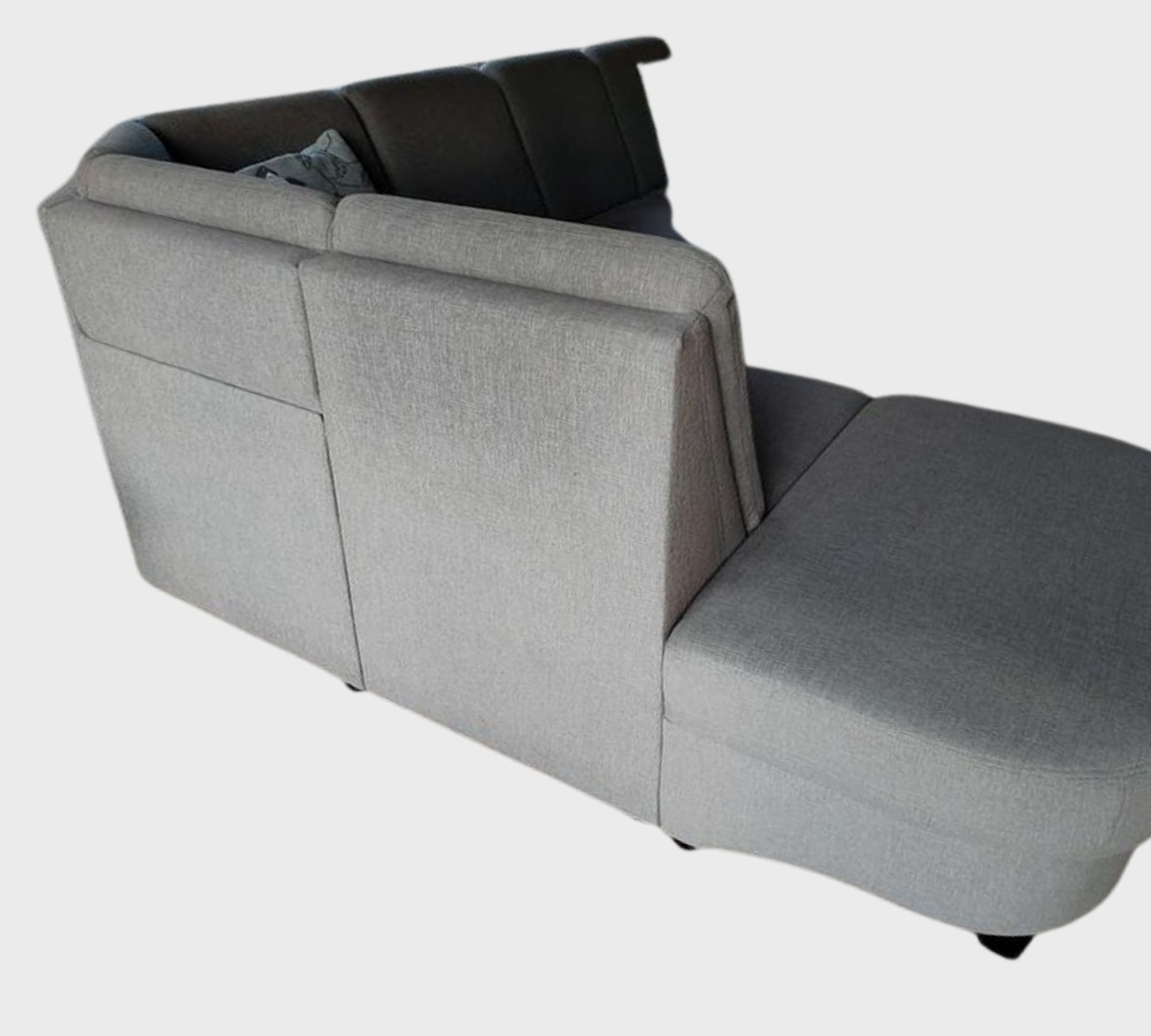 Jaguar Sofa Récamiere Links Grau