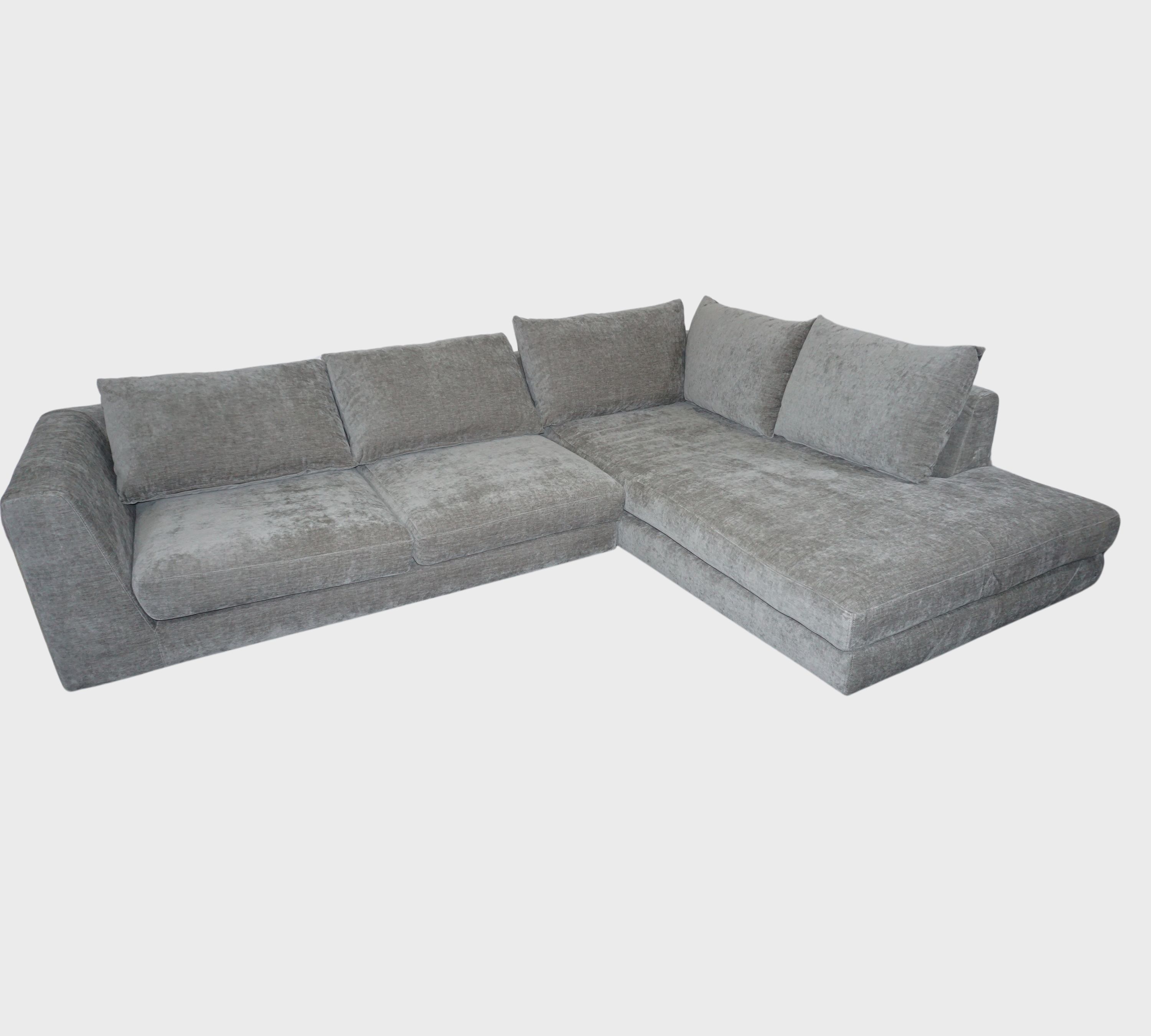 Noa Sofa Récamiere Rechts Planet Grey Green