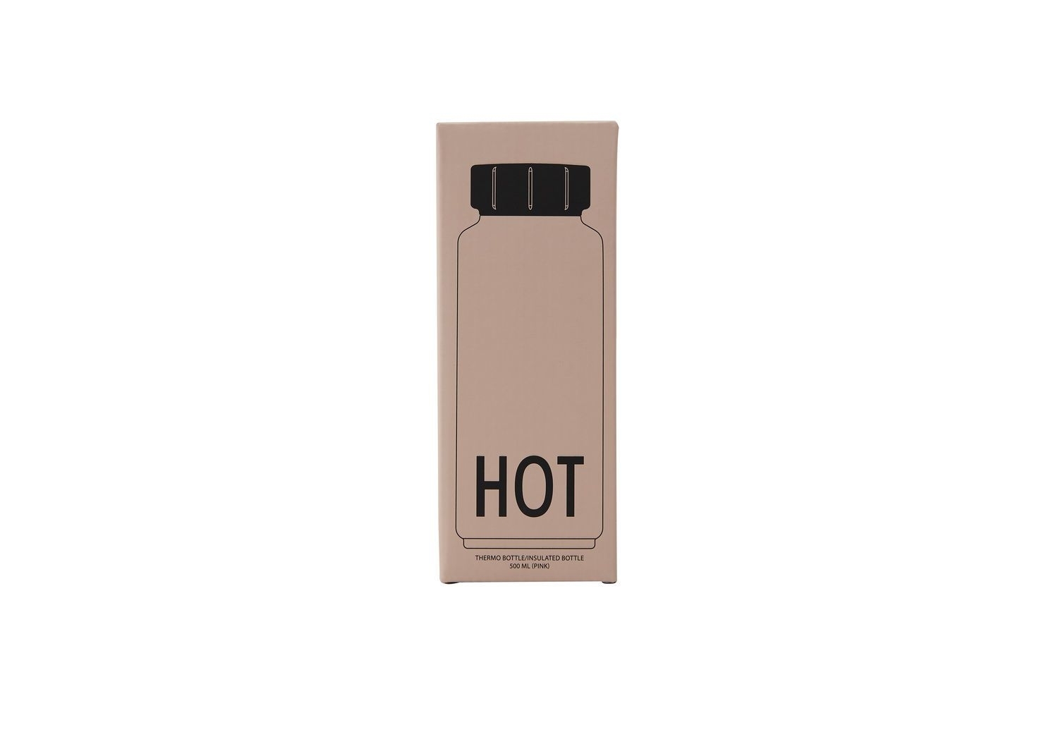 Hot Thermosflasche Rosa 500 ml