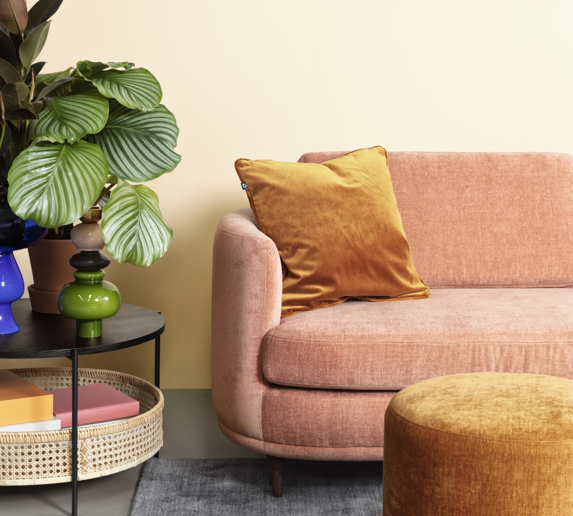 Elinor Sofa 3-Sitzer Danny Dusty Rose