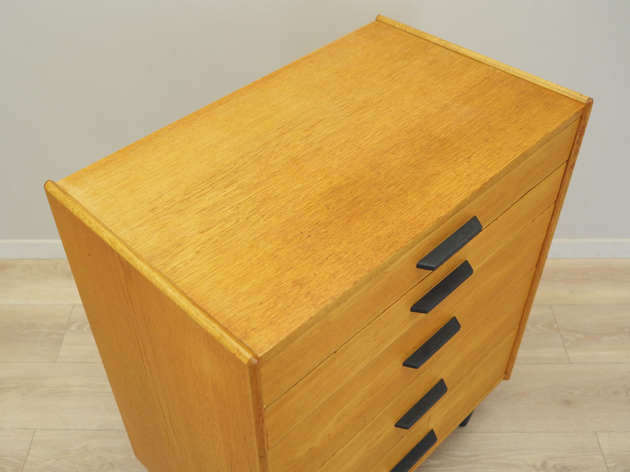 Vintage Kommode Eiche Braun 1960er Jahre