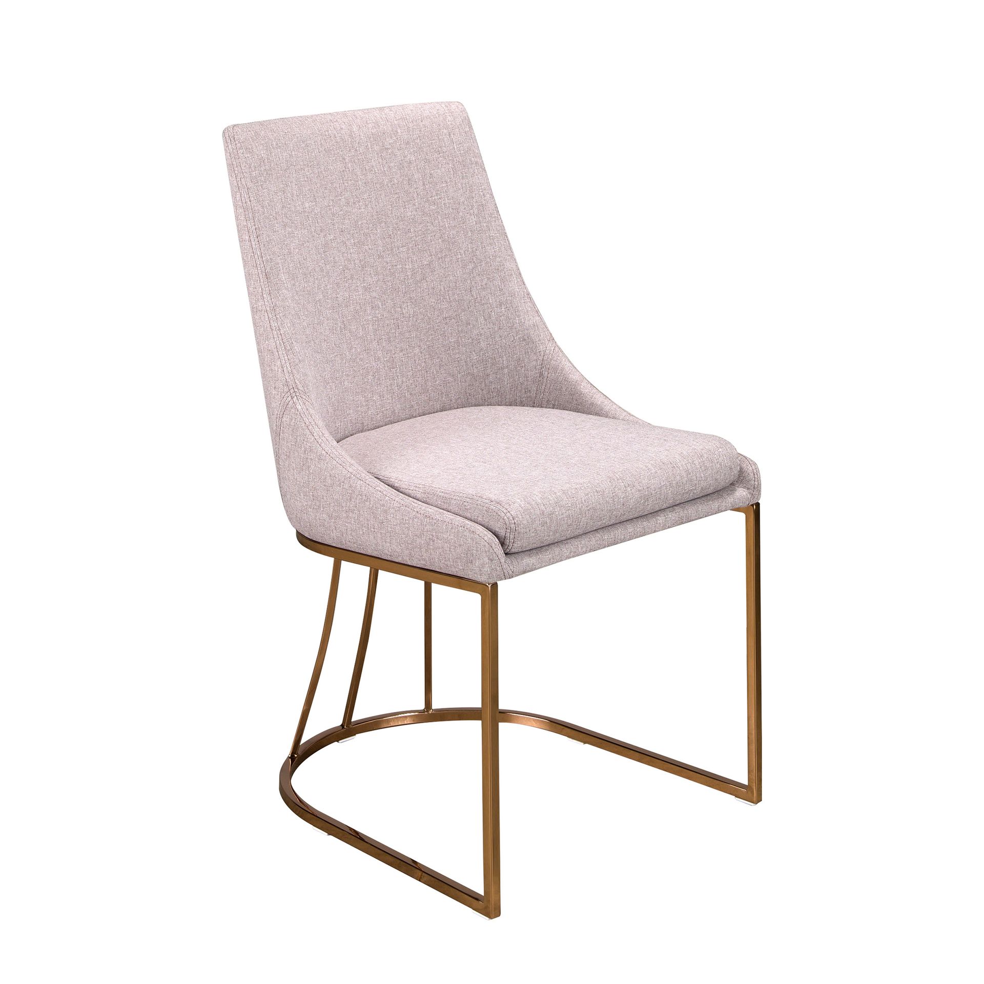 Esszimmerstuhl Textil Grau