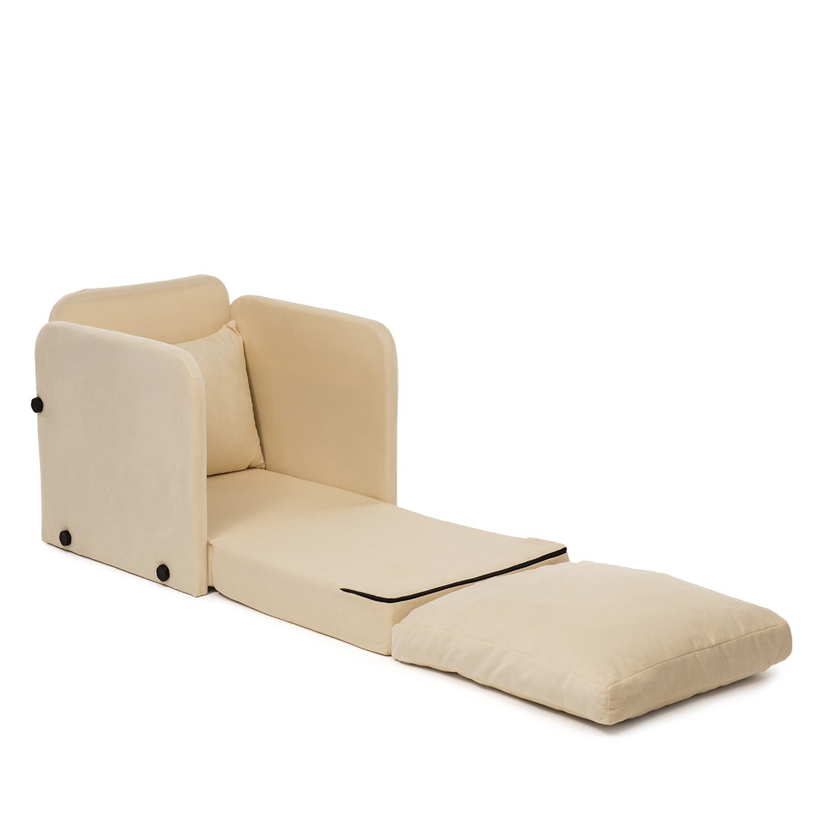 Saga Sofa Bed 1-Seater Cream