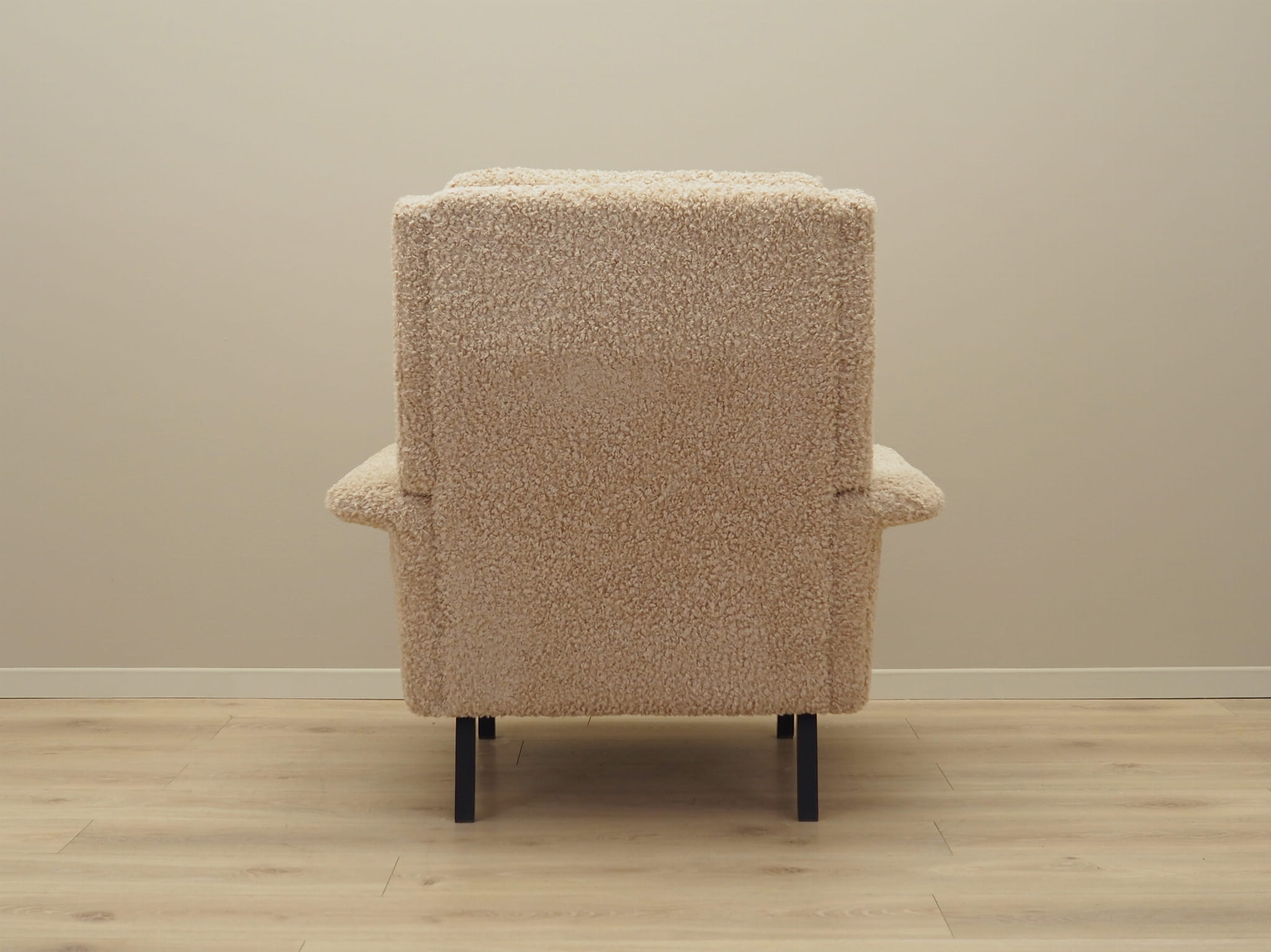 Sessel Textil Beige 1960er Jahre
