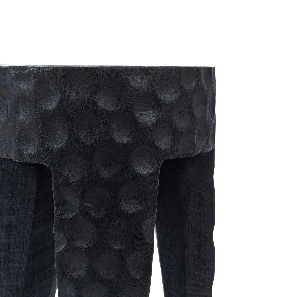 The Paramo stool Black ø35cm