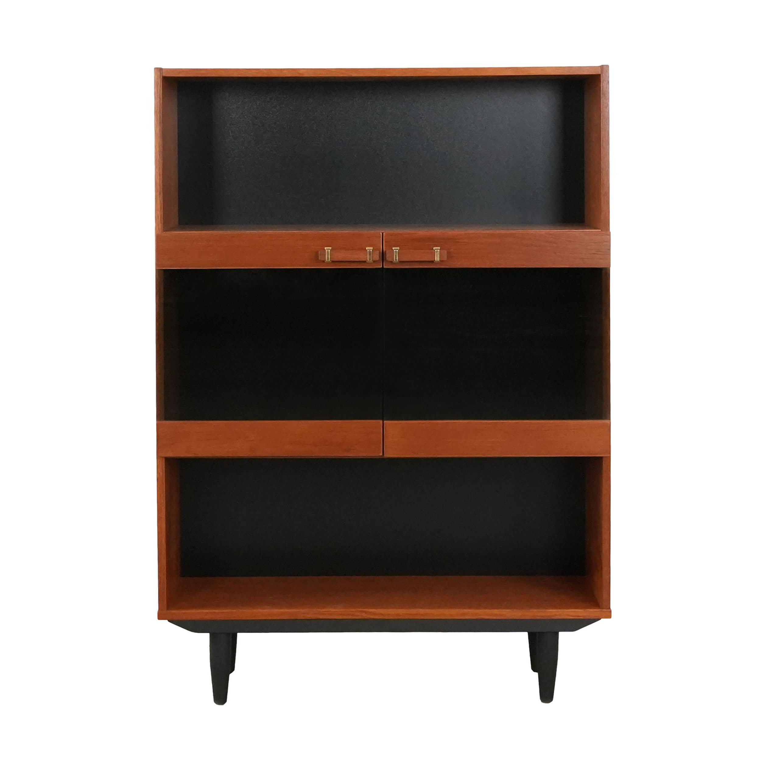 Display cabinet Teak wood 1970s