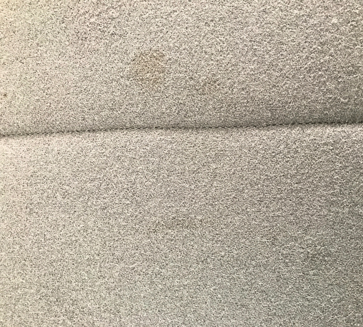 Day Bed Textil Stahl Grau