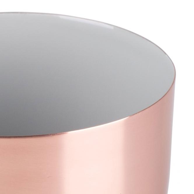 Layer Schale Grau Kupferfarbig