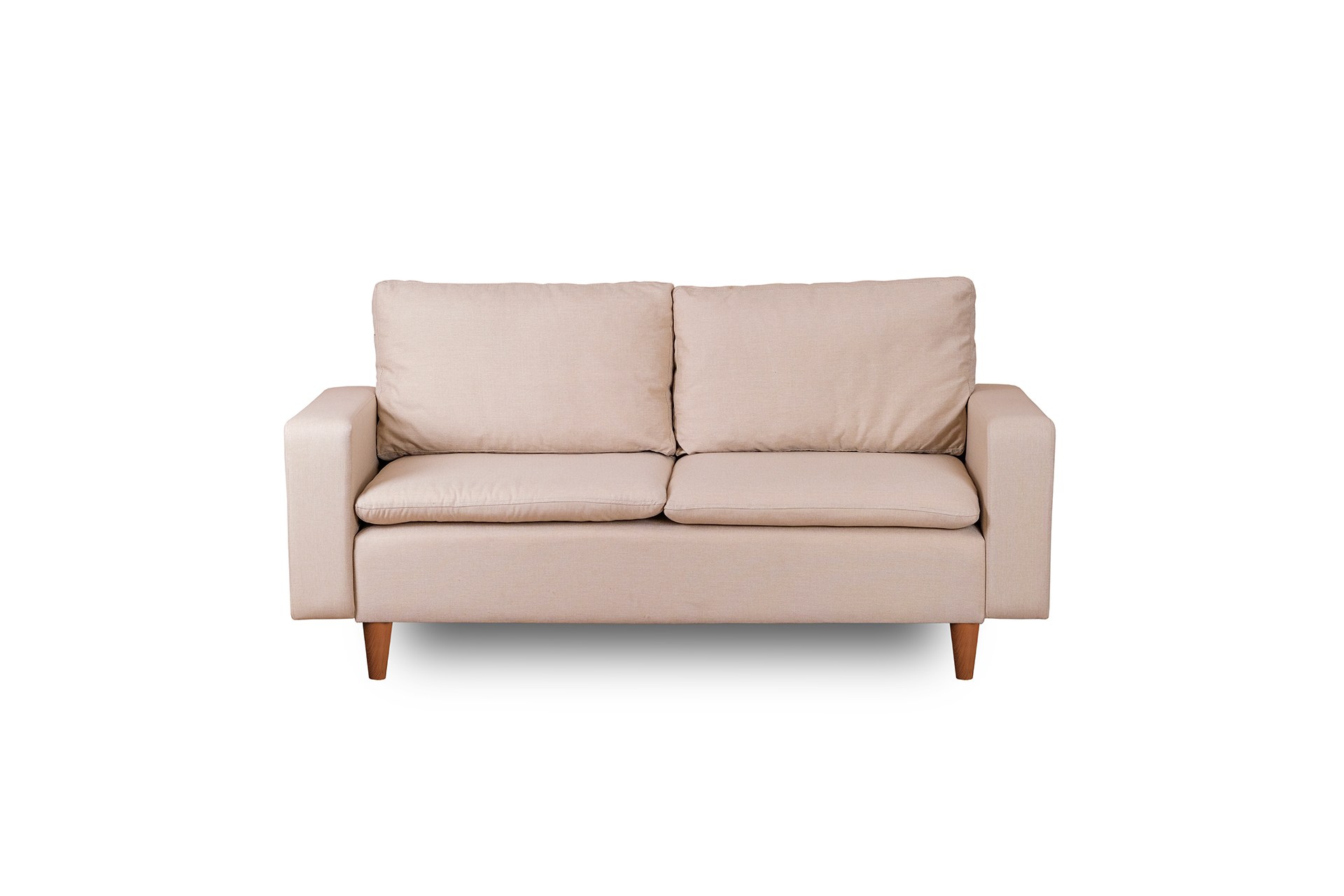 Lungo Sofa 2-Sitzer Creme