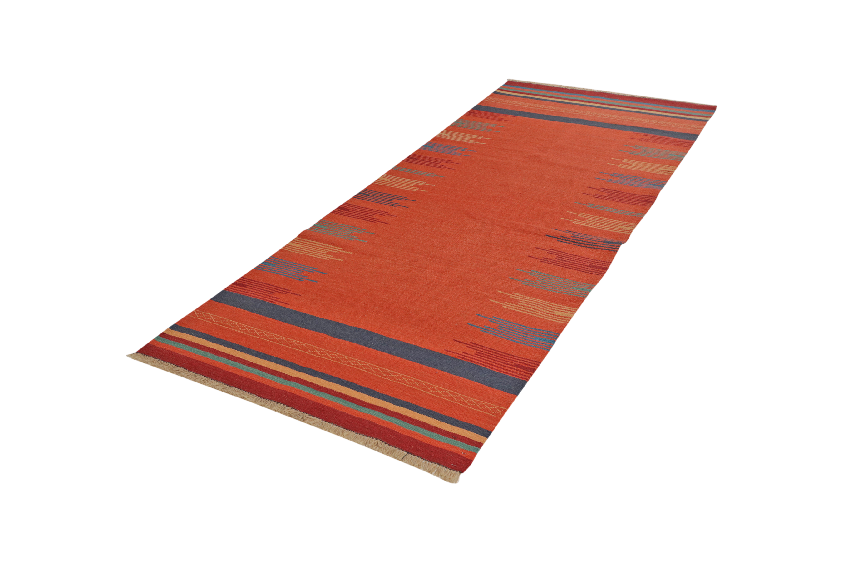 Kilim Gashgai Teppich Orange