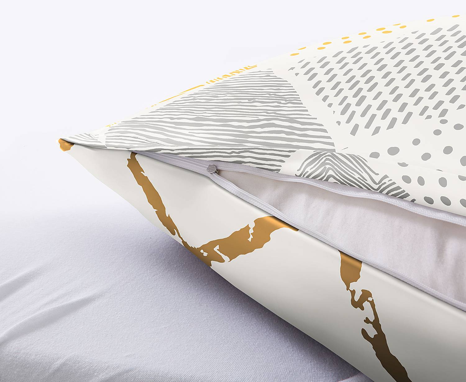 Smilla Bed Linen Cotton Sateen Graphite 135x200cm