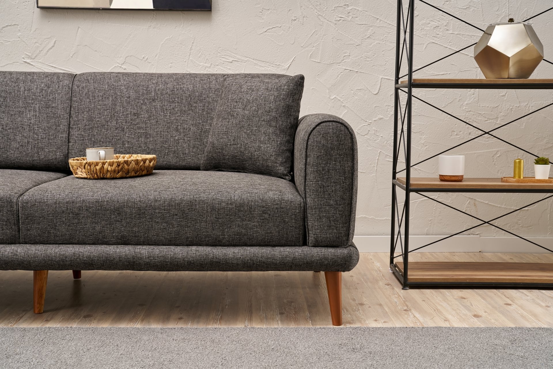 Seren Sofa 3-Sitzer Anthrazit