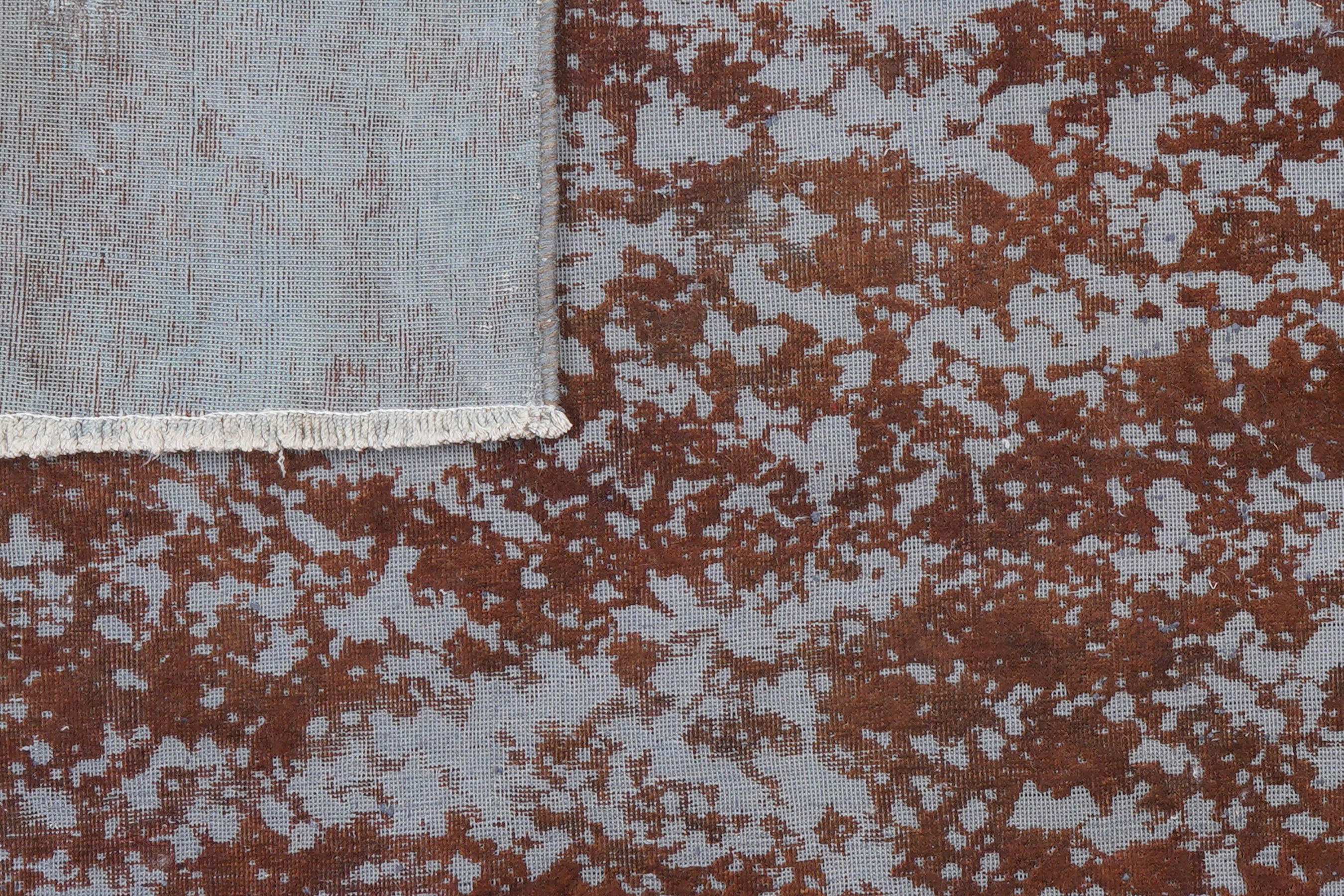 Vintage Teppich Wolle Mehrfarbig