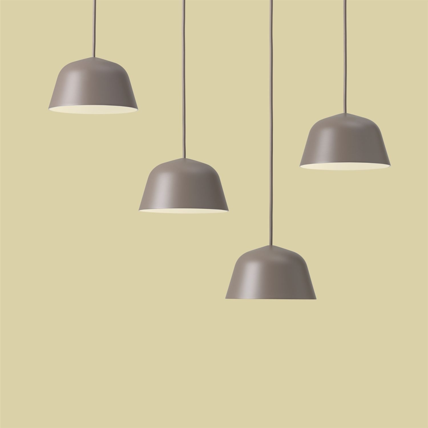 Ambit Hängeleuchte Metall Taupe