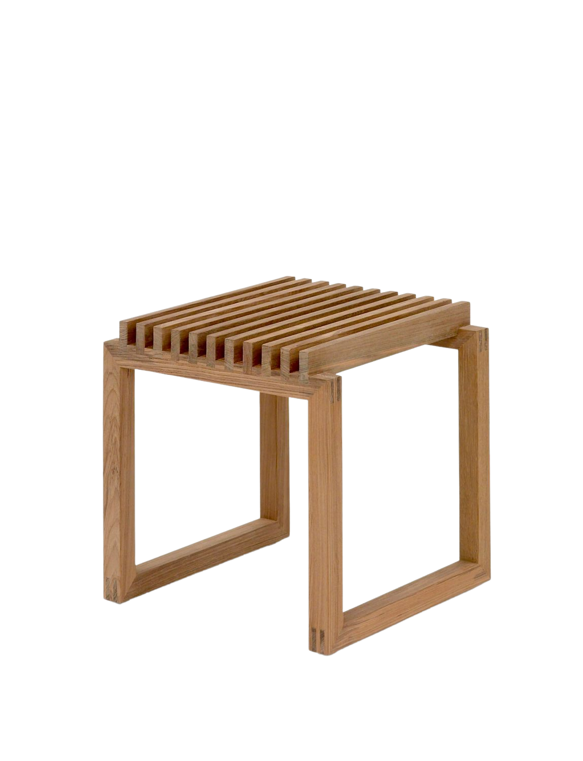 Cutter Hocker Holz Braun