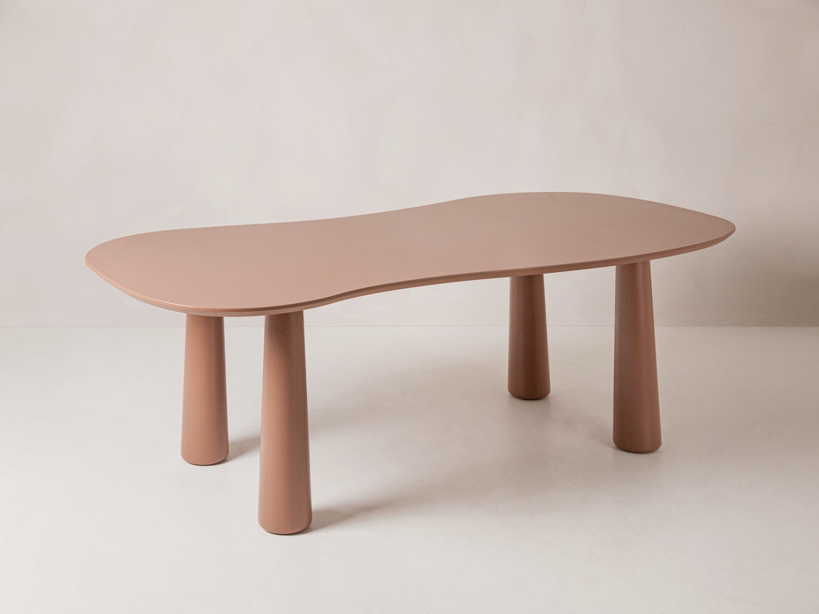 Pablo Esstisch 8-Sitzer Braun Amber 200x110x76 cm