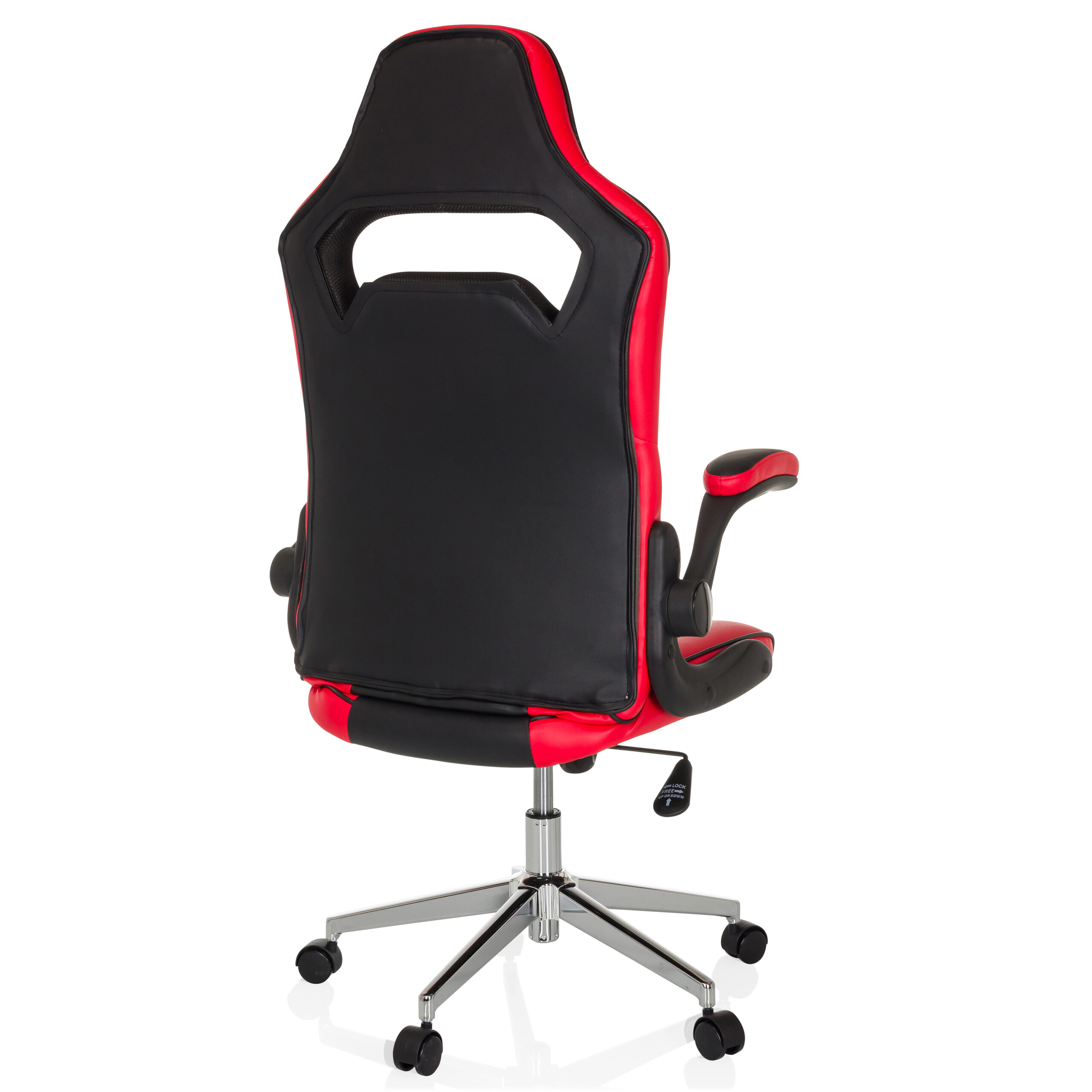 GAME SPORT PRO Bürostuhl Kunstleder Rot