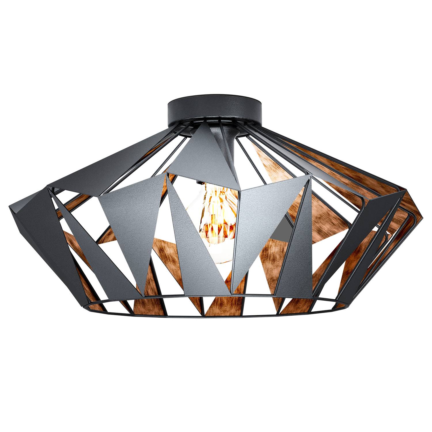 Carlton Deckenleuchte 1-flammig Stahl