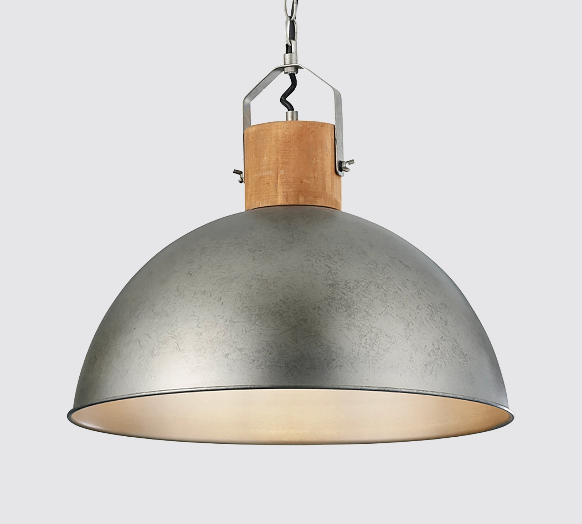 Pendelleuchte 1-flammig Aluminium