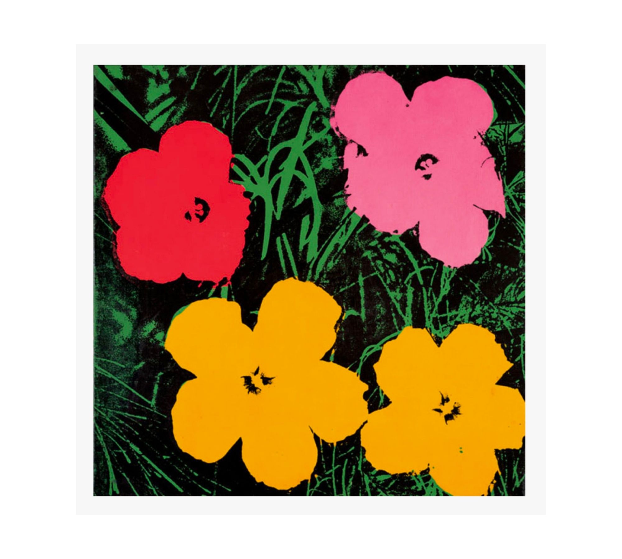 Flowers, ca. 1964 - Andy Warhol 60 x 60 cm