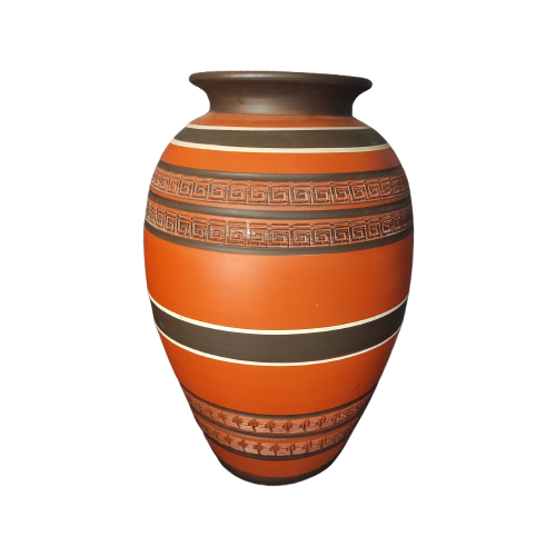 Modell 10 / 40 Vase Ilkra Edel Keramik Terrakotta