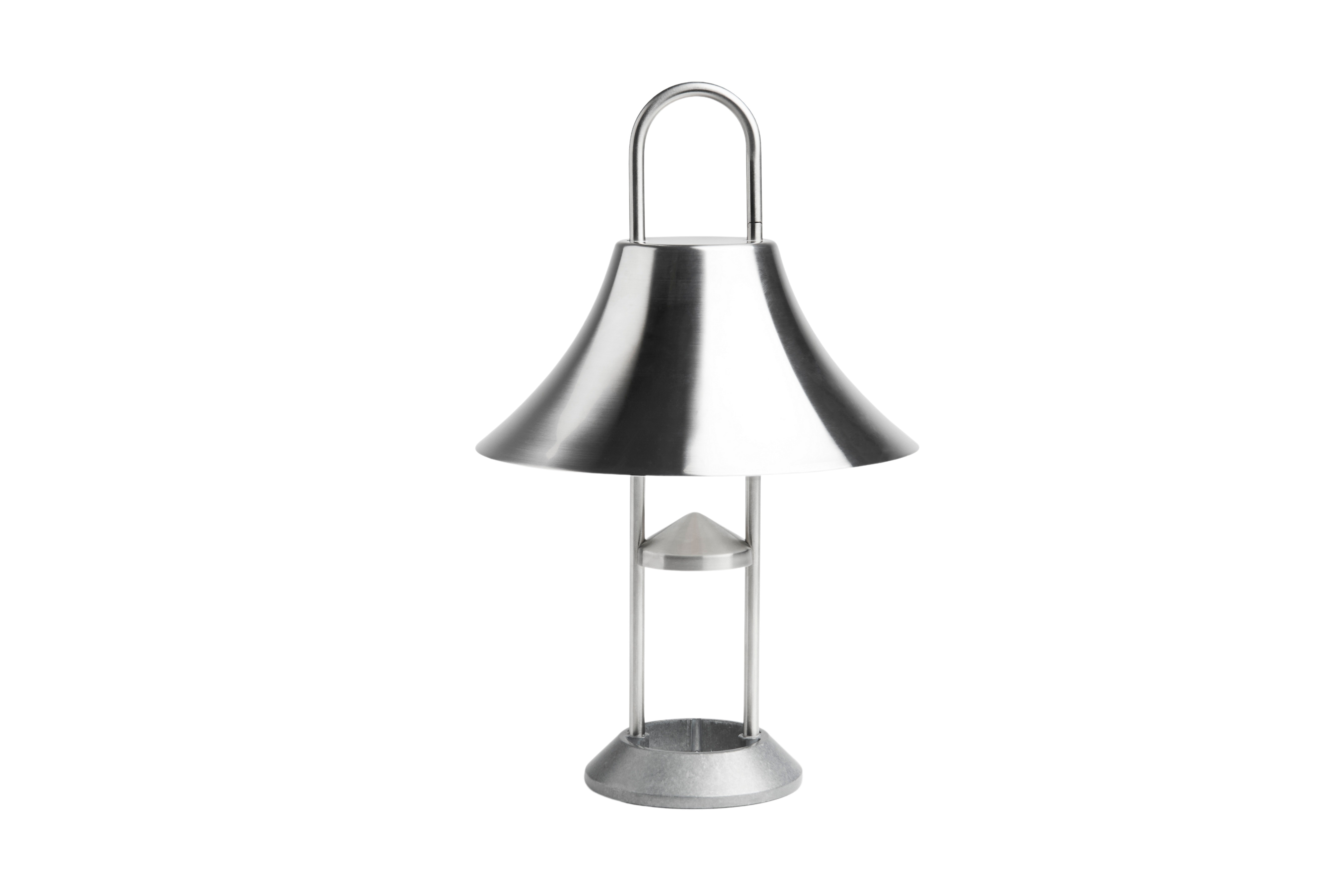 Mousqueton Portable LED Leuchte Silber