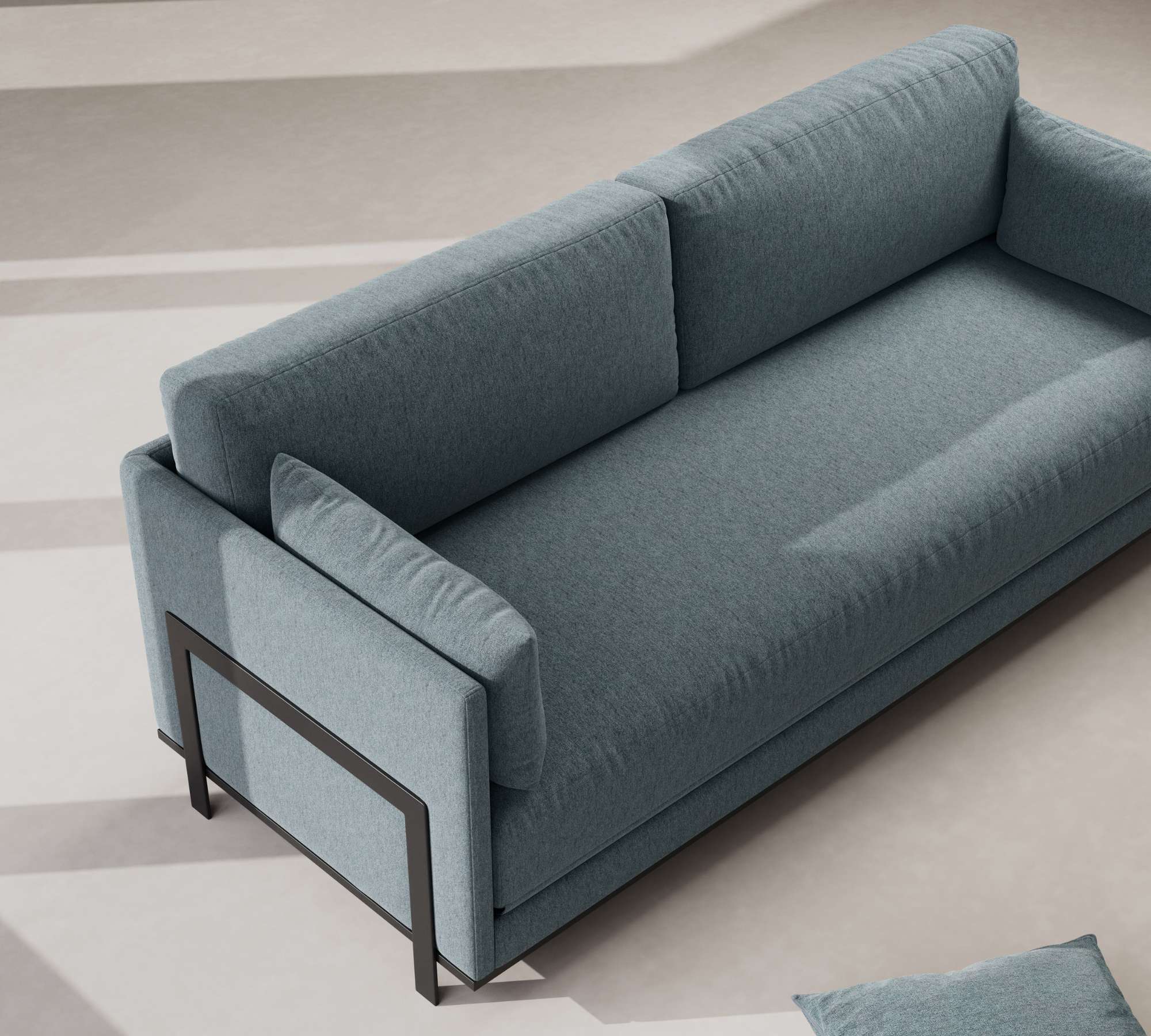 Chill by SLS Schlafsofa Form Blue Grey