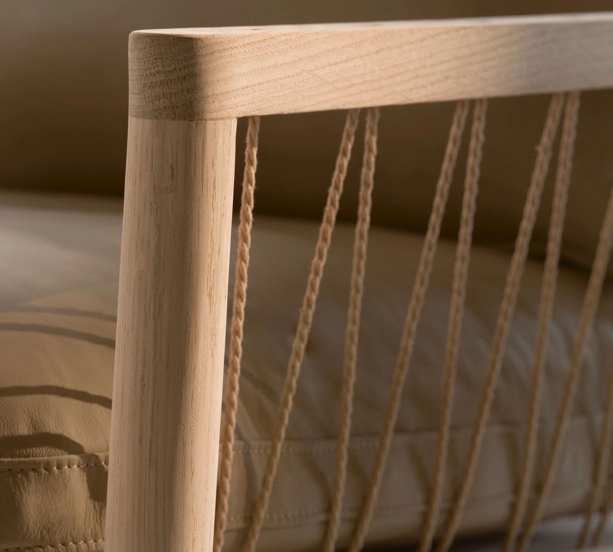 Enzo Sessel Leather Soffy Beige