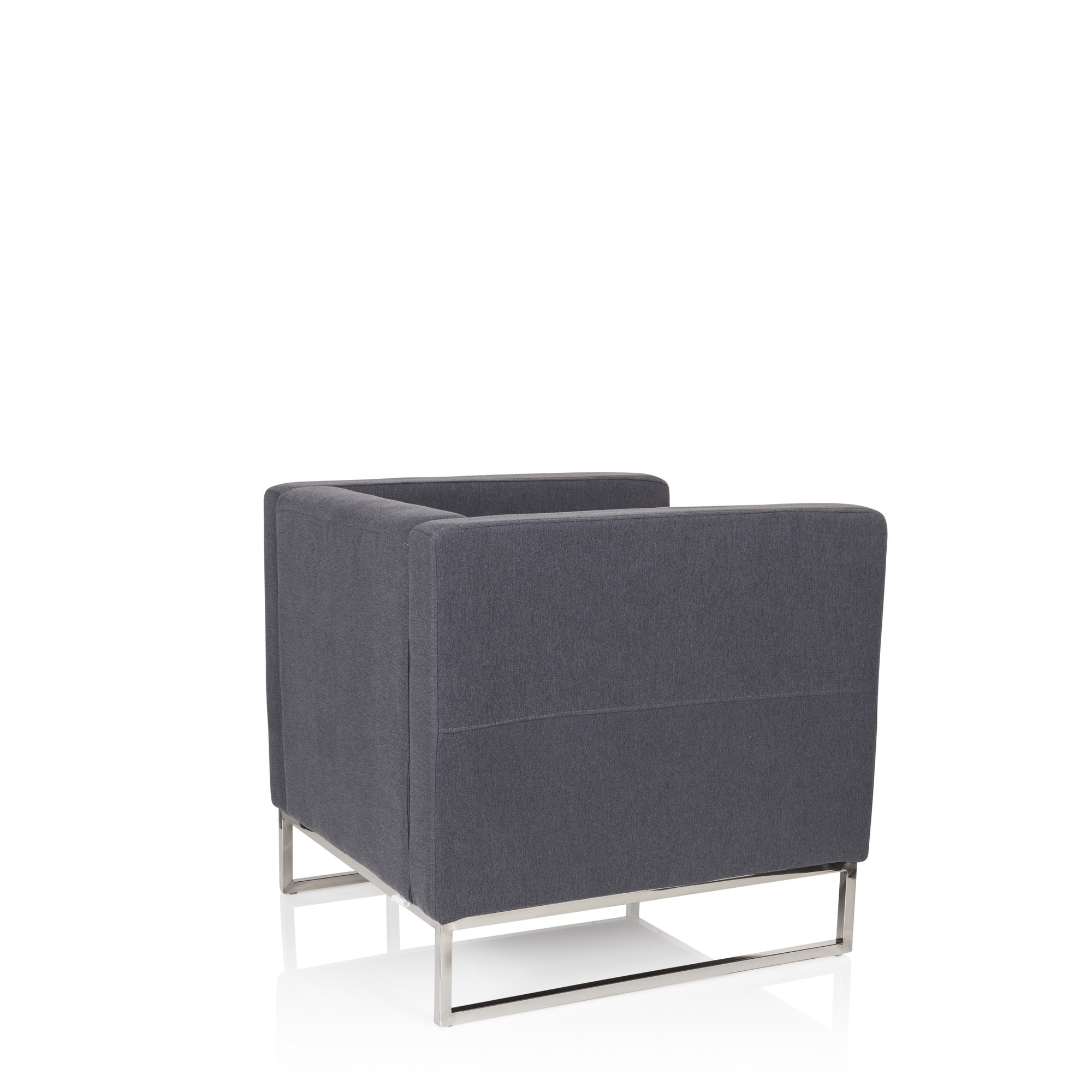 BARBADOS Sessel Stoff Grau