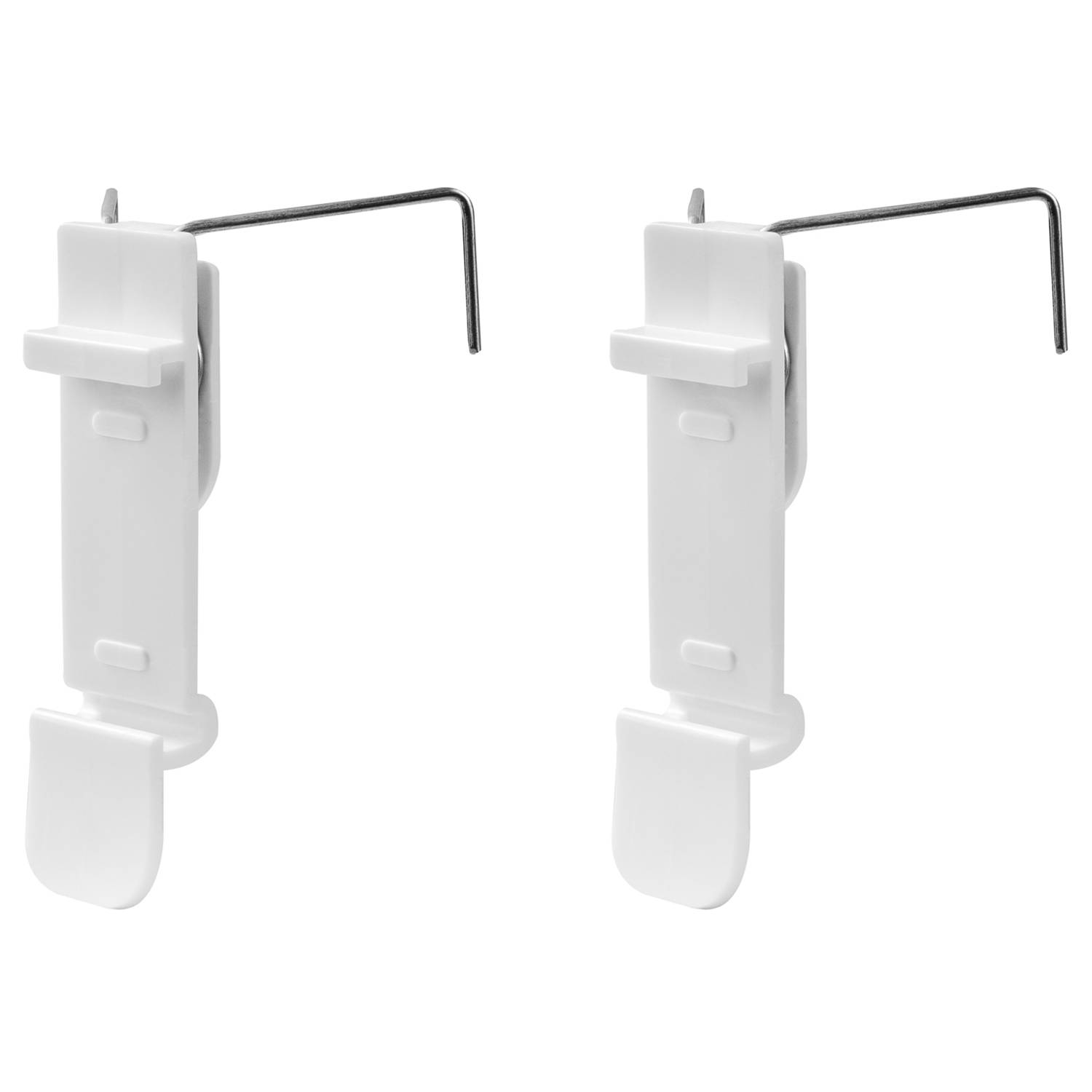 Klemmträger für Doppelrollo und Rollo ABS Kunststoff Weiß